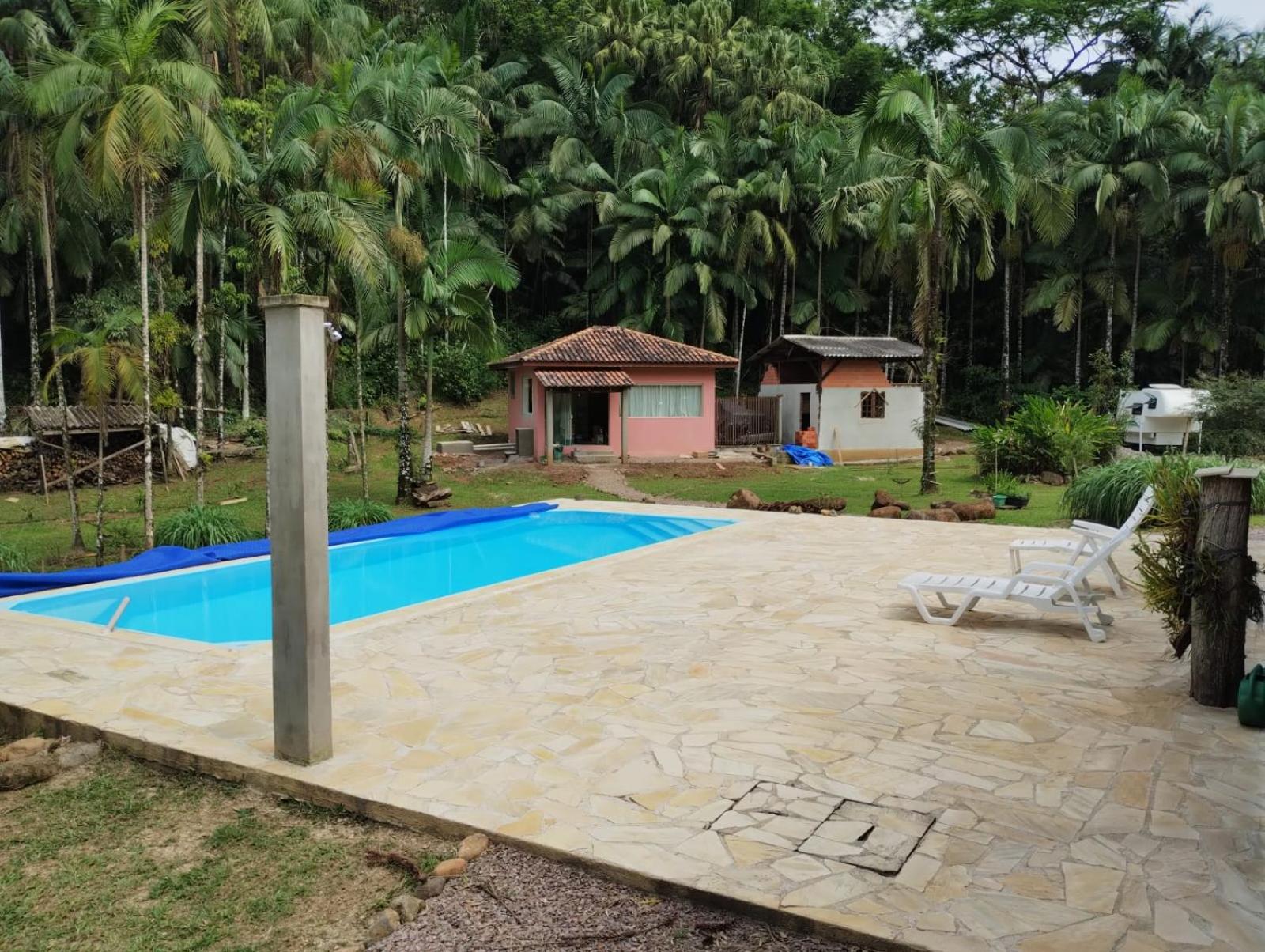 Chácara Morretes Arraial - Piscina e Rio