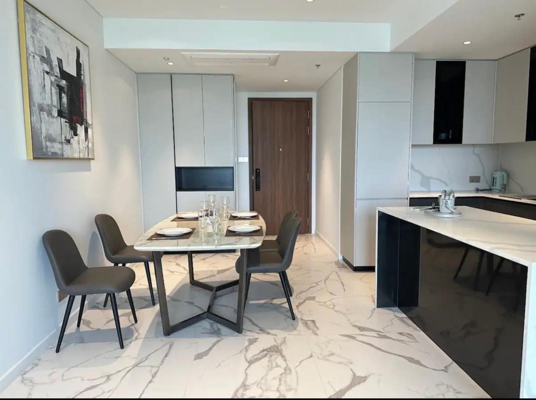 THE CREST-Central Saigon Riverside -Free POOL-GYM-SAUNA Room-YOGA Room