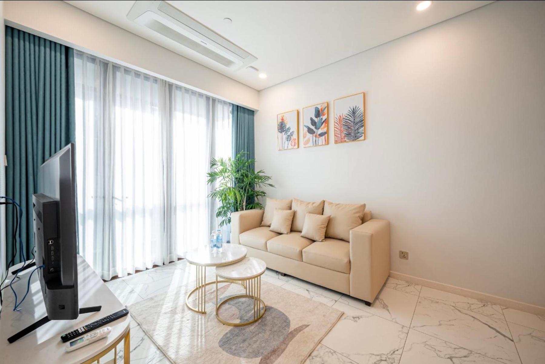 THE CREST-Central Saigon Riverside -Free POOL-GYM-SAUNA Room-YOGA Room