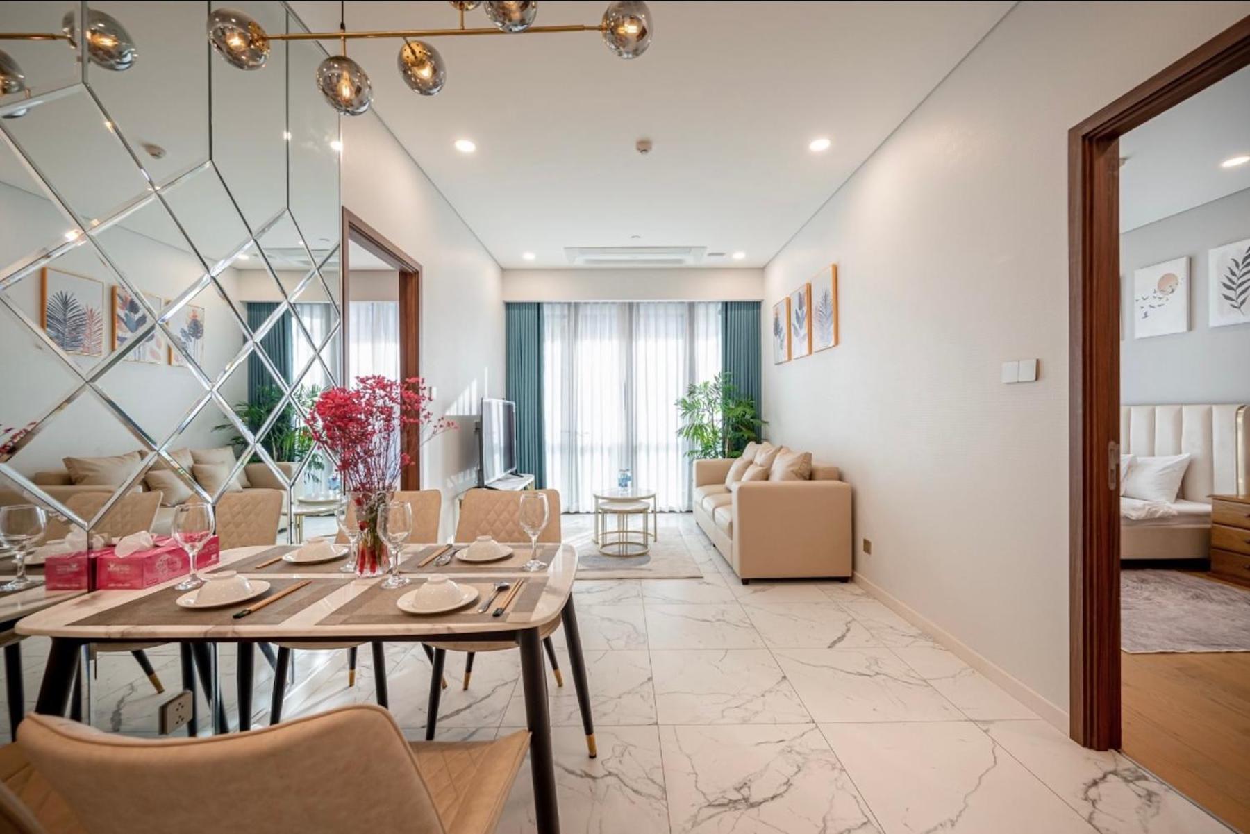 THE CREST-Central Saigon Riverside -Free POOL-GYM-SAUNA Room-YOGA Room