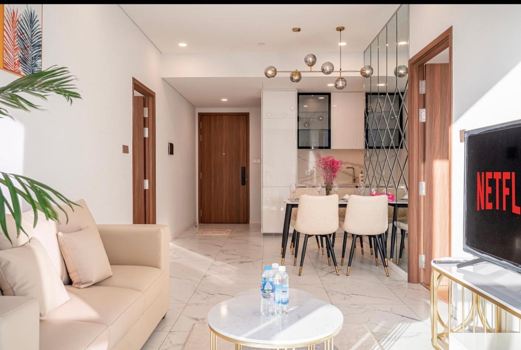 THE CREST-Central Saigon Riverside -Free POOL-GYM-SAUNA Room-YOGA Room