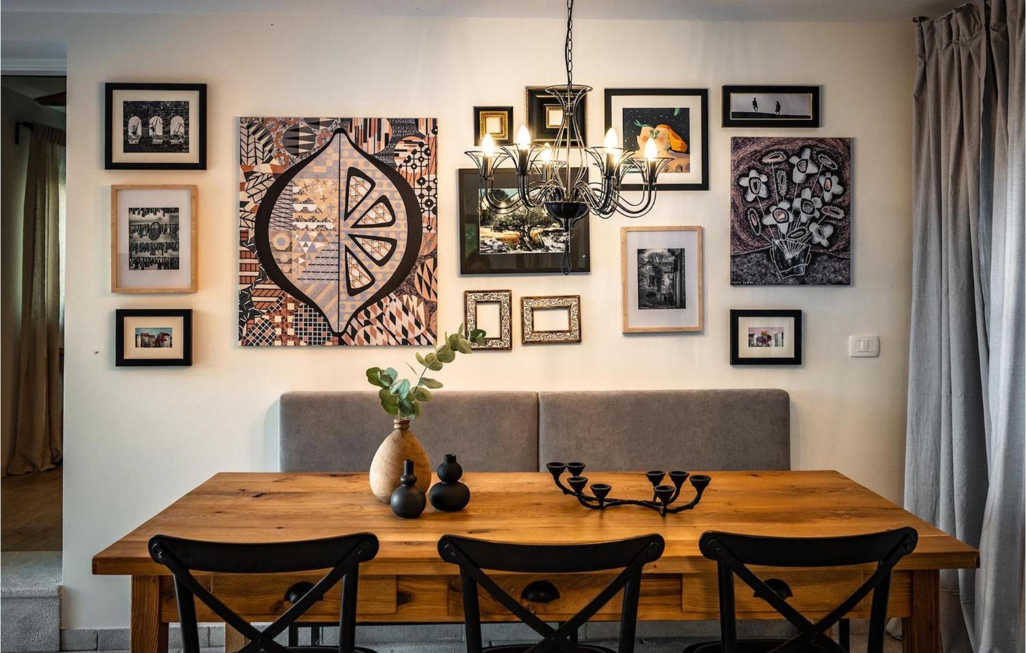 Villa Boshka en Gračišće — dining