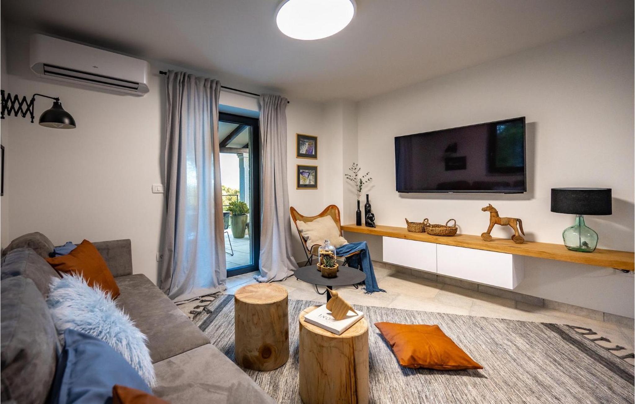Villa Boshka en Gračišće — lounge