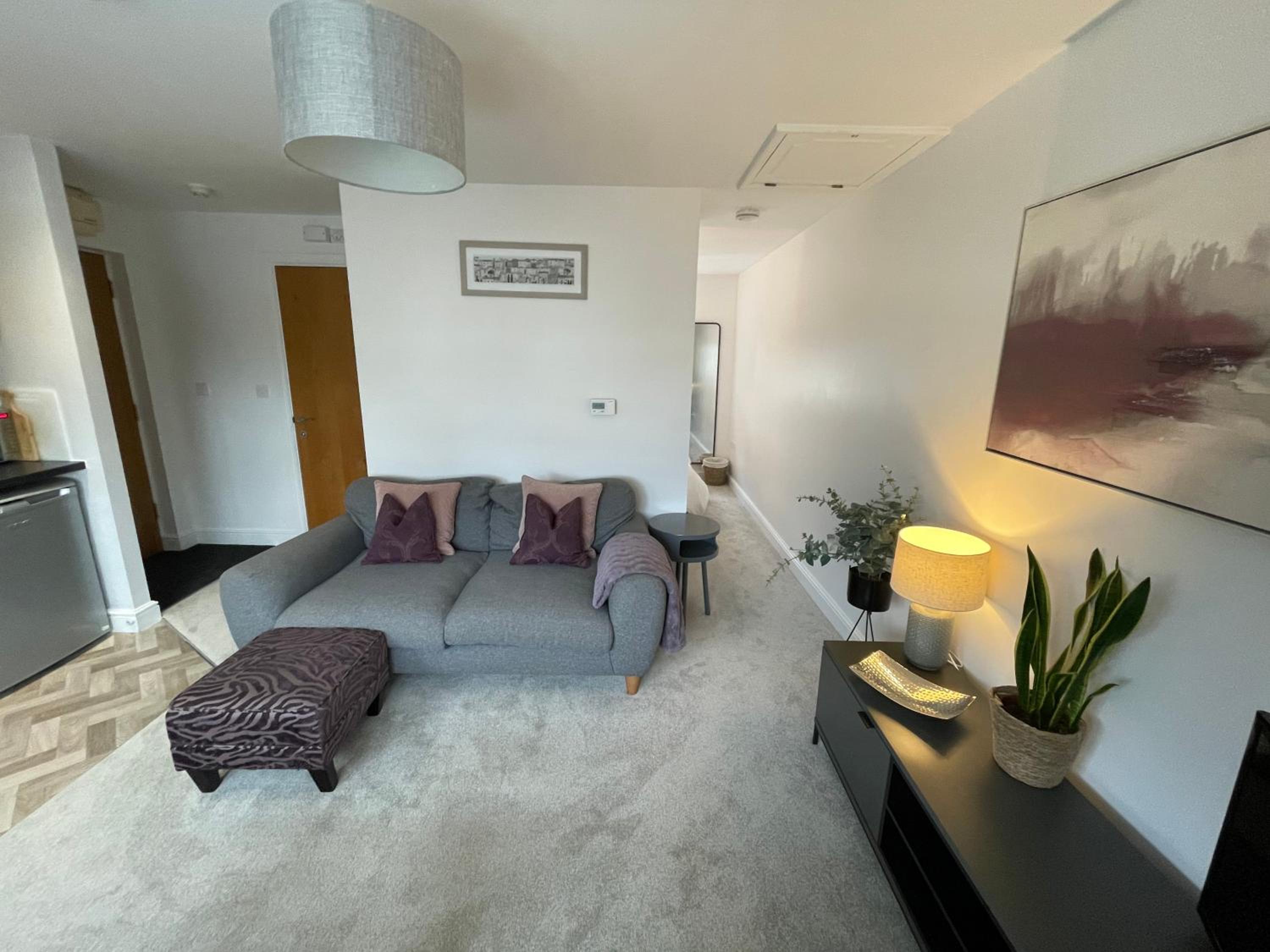 Compact Modern Apartment Single Person or Couple Only view 3