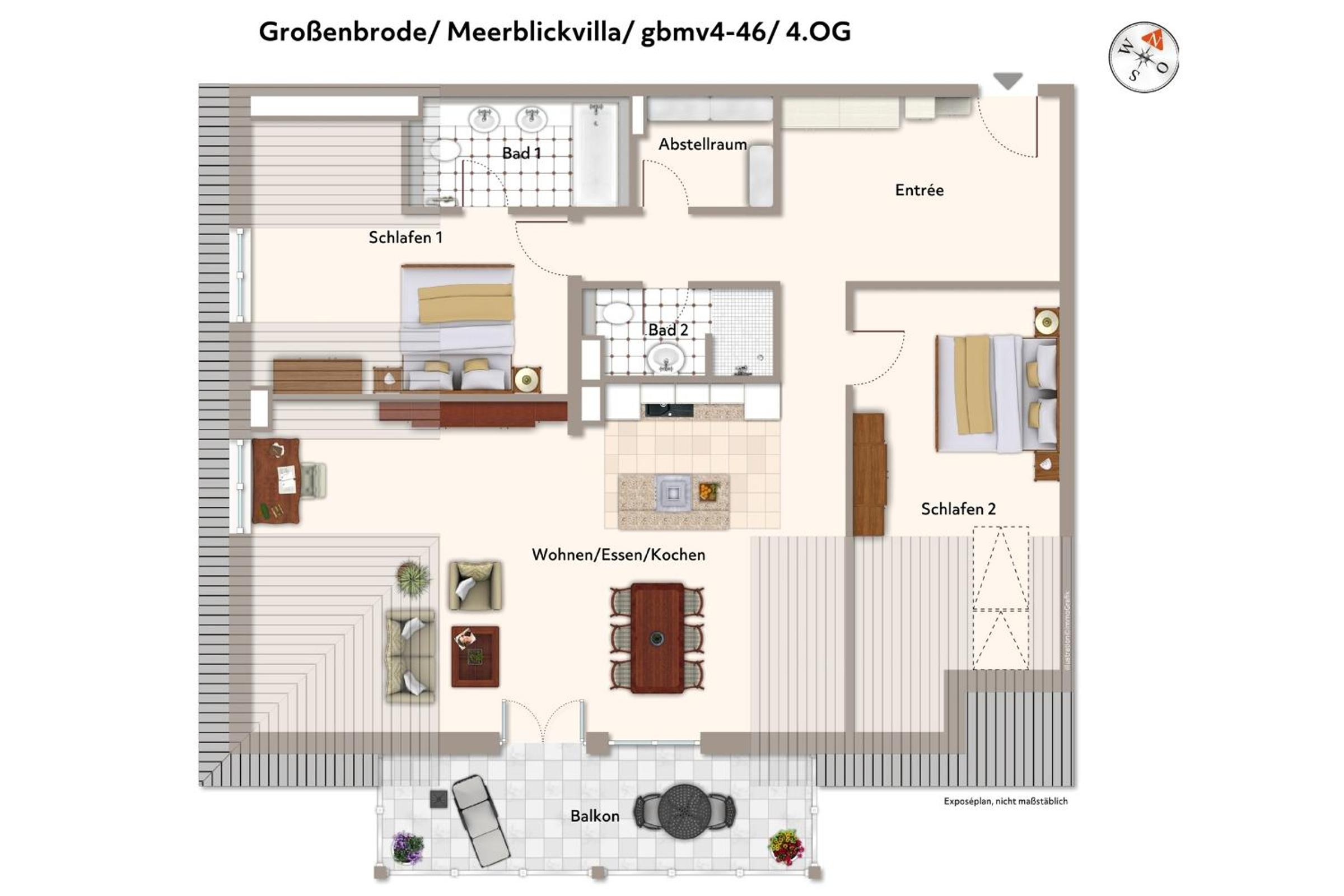 Apartmentanlage Meerblickvilla Apartmentanlage Meerblickvilla 4-46