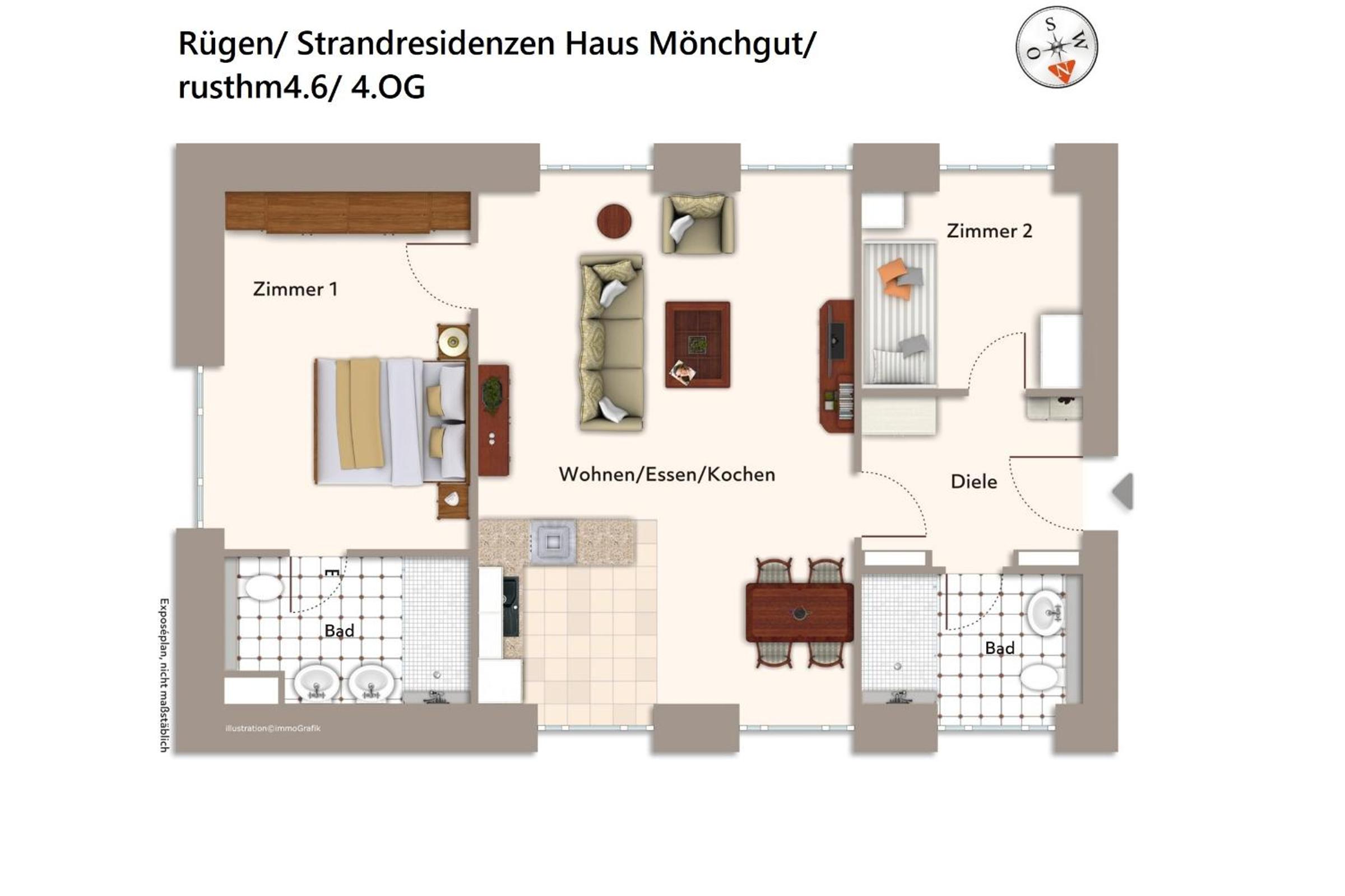 Strandresidenzen Strandresidenzen Haus Mönchgut 4 6