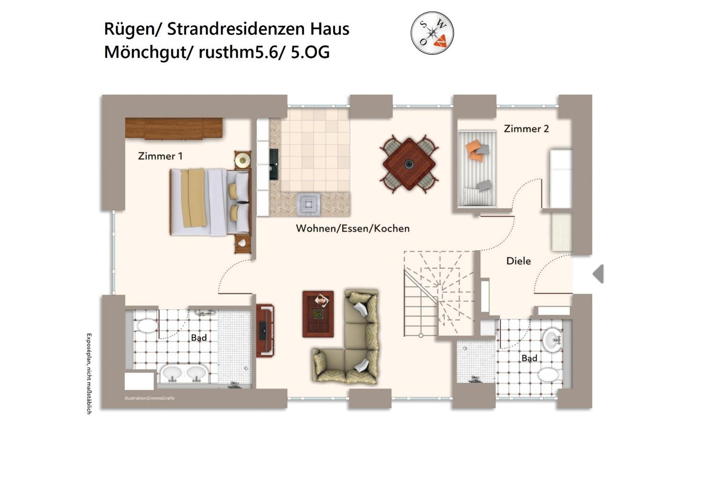 Strandresidenzen Strandresidenzen Haus Mönchgut 5 6