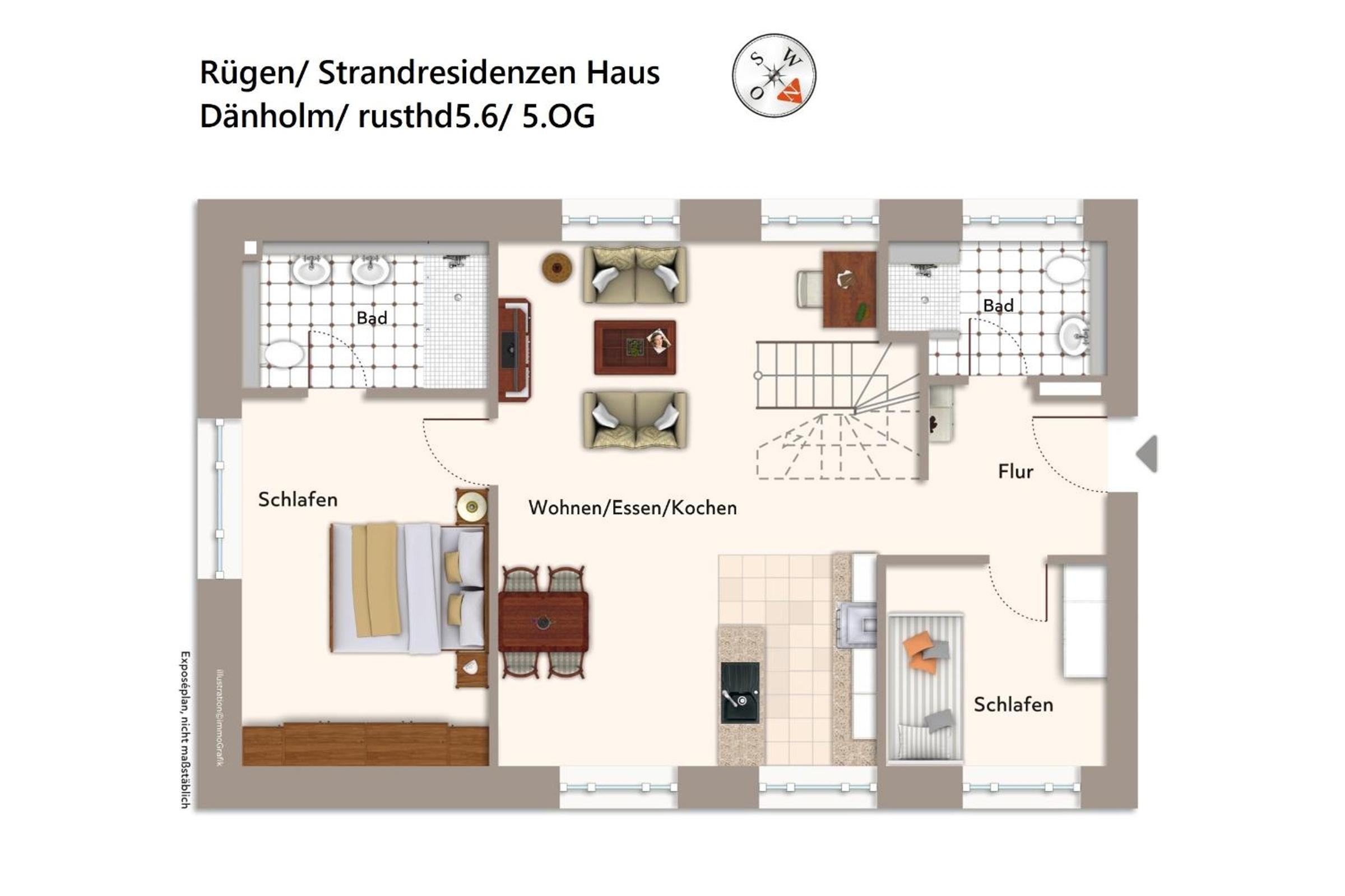 Strandresidenzen Binz-Prora Strandresidenzen Binz-Prora D5 6