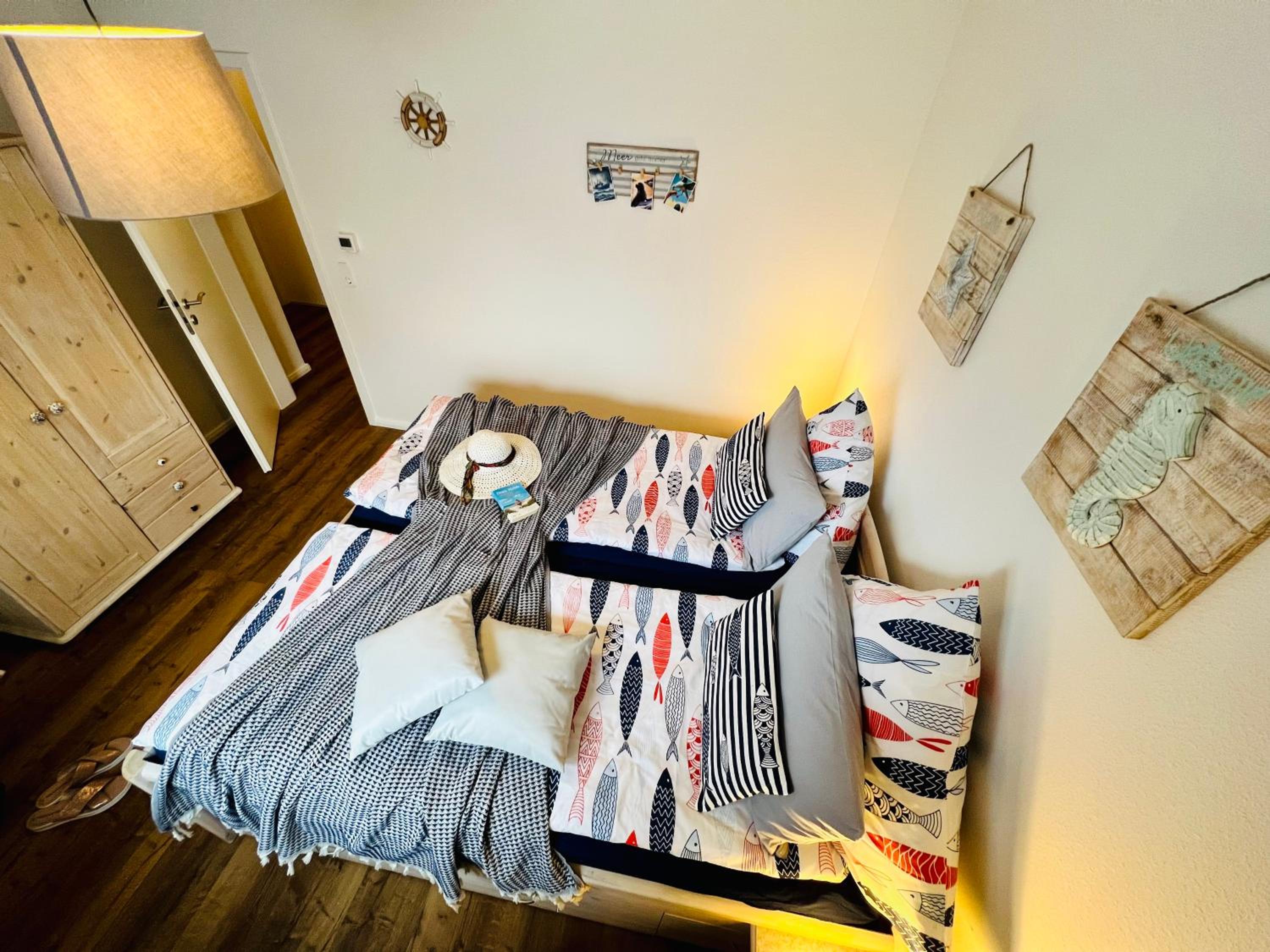 SeeLund - Meeresrauschen lauschen - ruhiges sonniges Apartment mit Garten und Terrasse nahe Strand und Ostsee