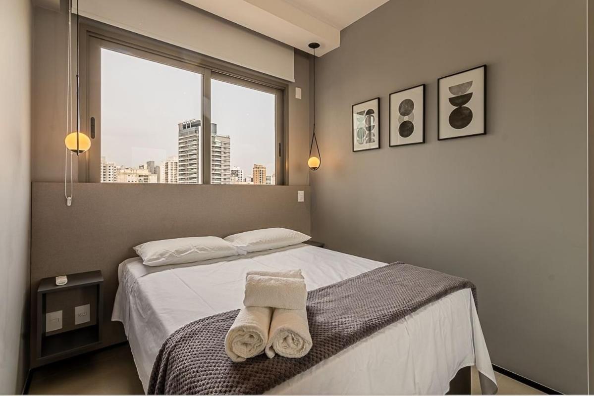 Studios Novíssimos com Piscina no Rooftop e vista para o Allianz Parque