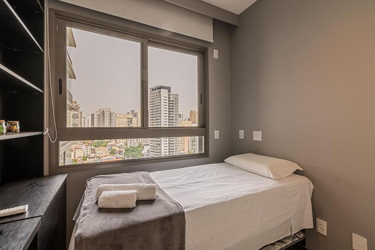 Studios Novíssimos com Piscina no Rooftop e vista para o Allianz Parque