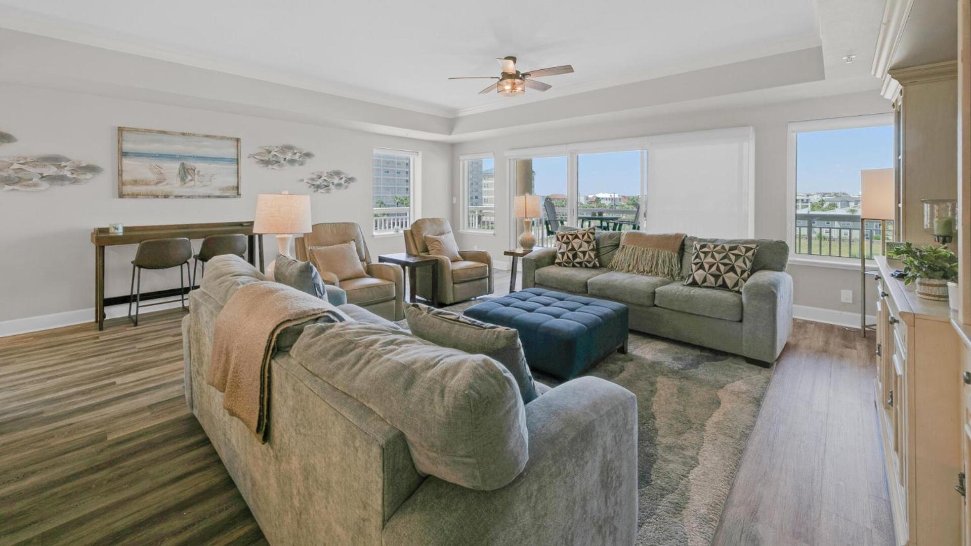 Harbor Landing 201B - Lovely 3BR on Holiday Isle with harbor views view 2