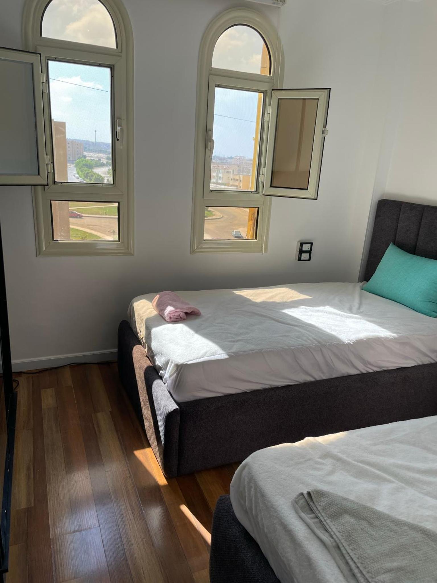 luxury apartment at Obour, 5th floor no elevator