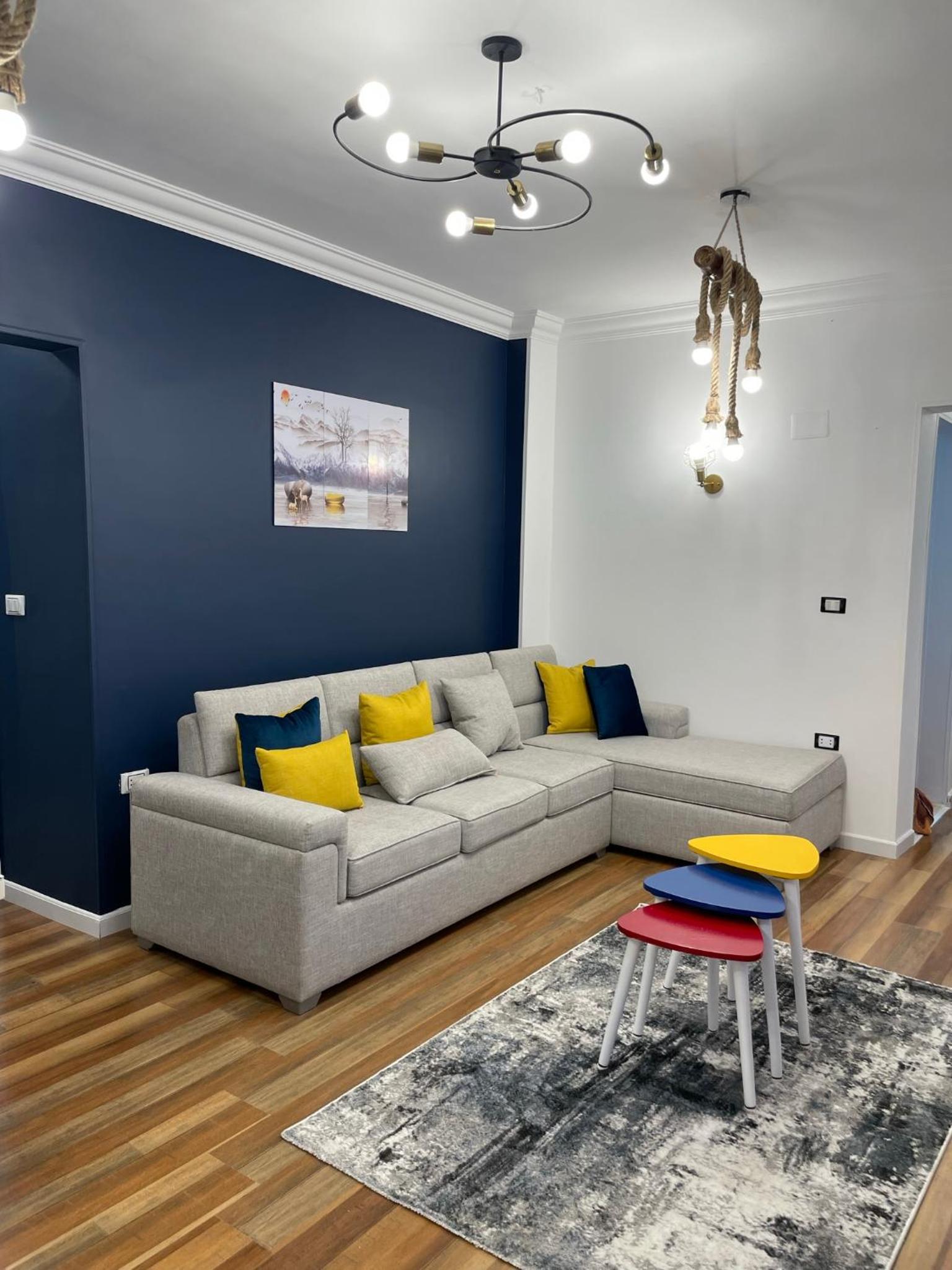 luxury apartment at Obour, 5th floor no elevator
