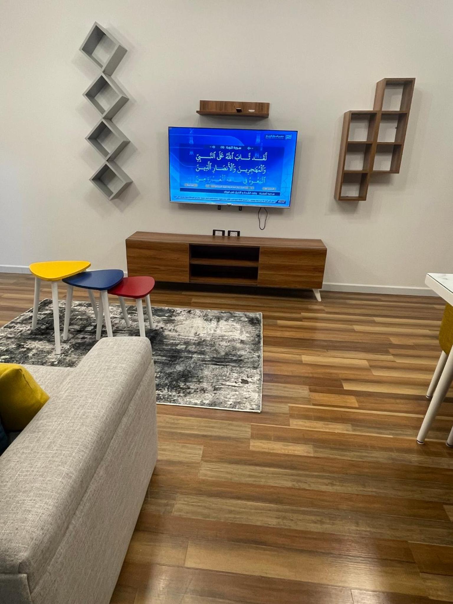 luxury apartment at Obour, 5th floor no elevator