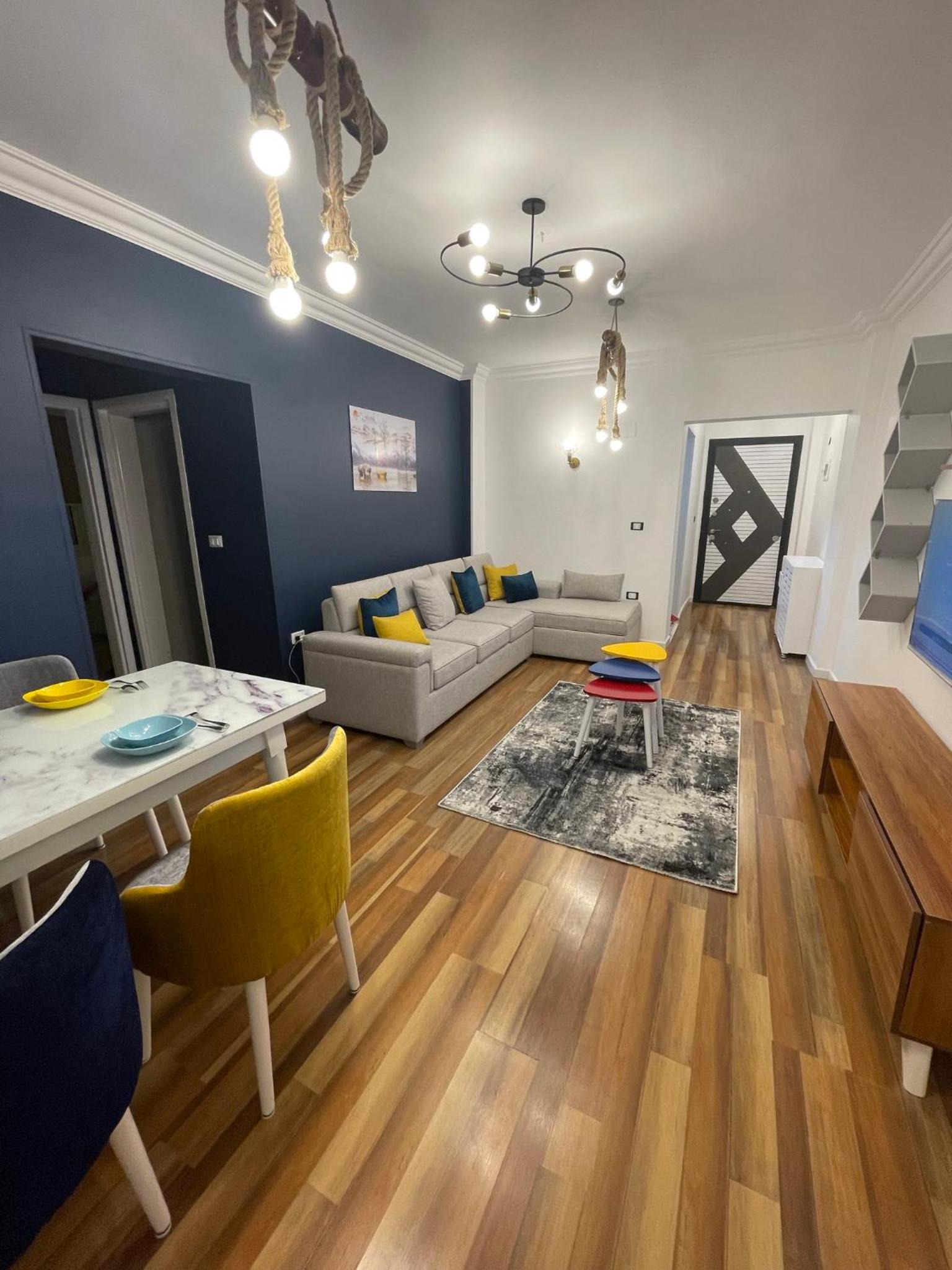 luxury apartment at Obour, 5th floor no elevator