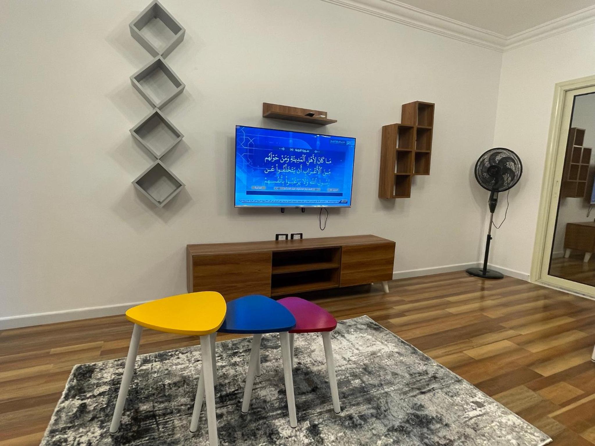 luxury apartment at Obour, 5th floor no elevator