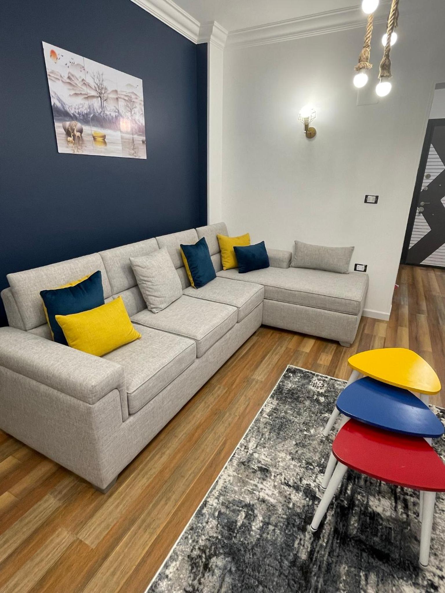 luxury apartment at Obour, 5th floor no elevator