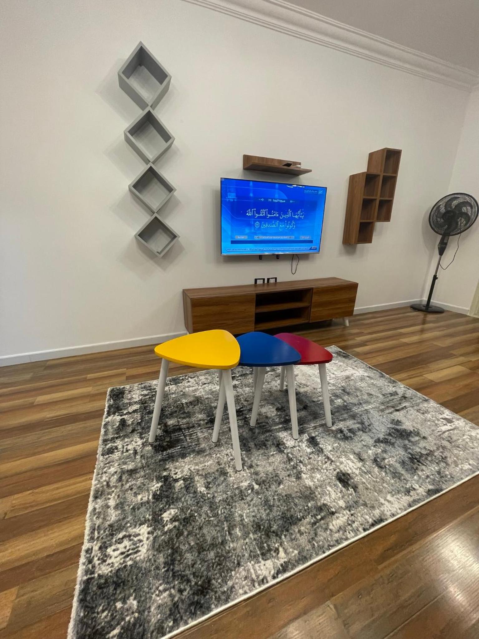 luxury apartment at Obour, 5th floor no elevator