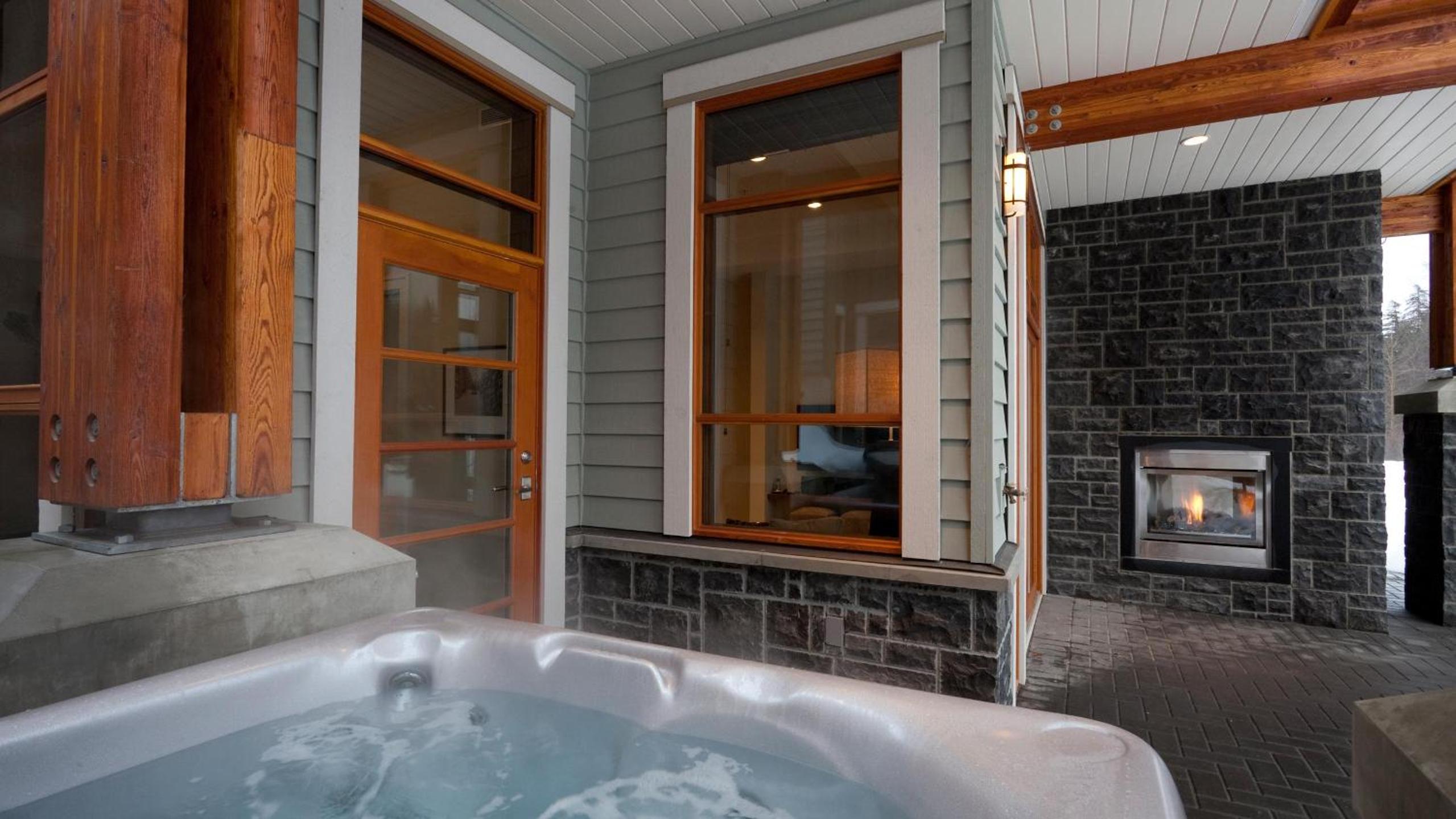 Fitzsimmons Walk 24 | Luxurious Townhome with Mountain Views, Hot Tub & Garage