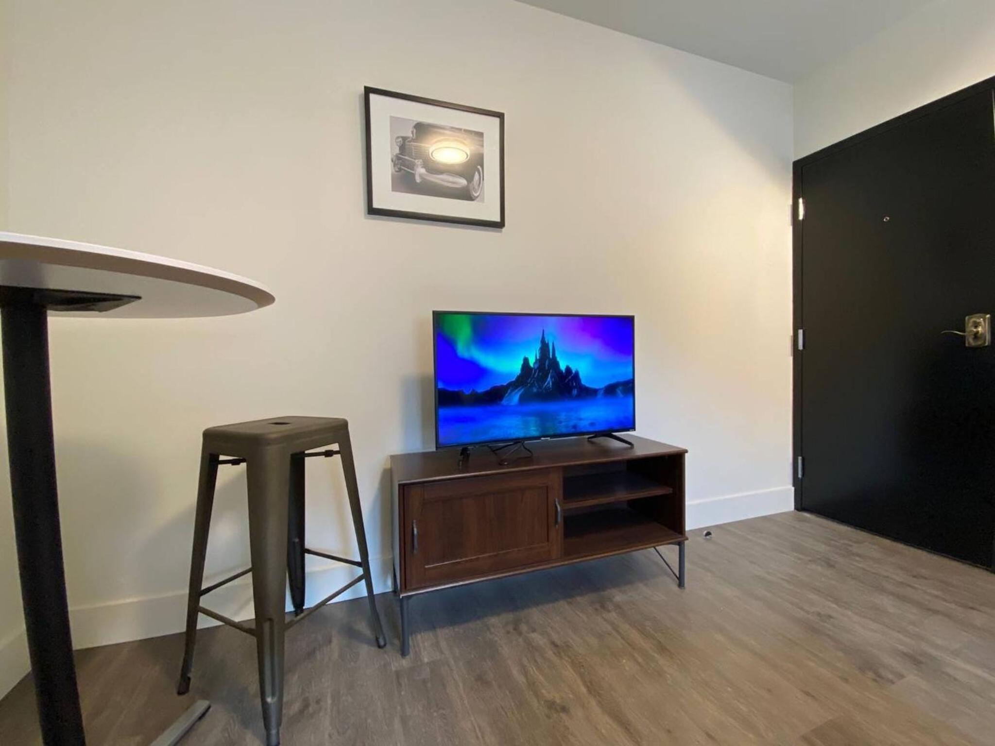 Lovely 1 Bedroom Condo with Free Parking And Balcony