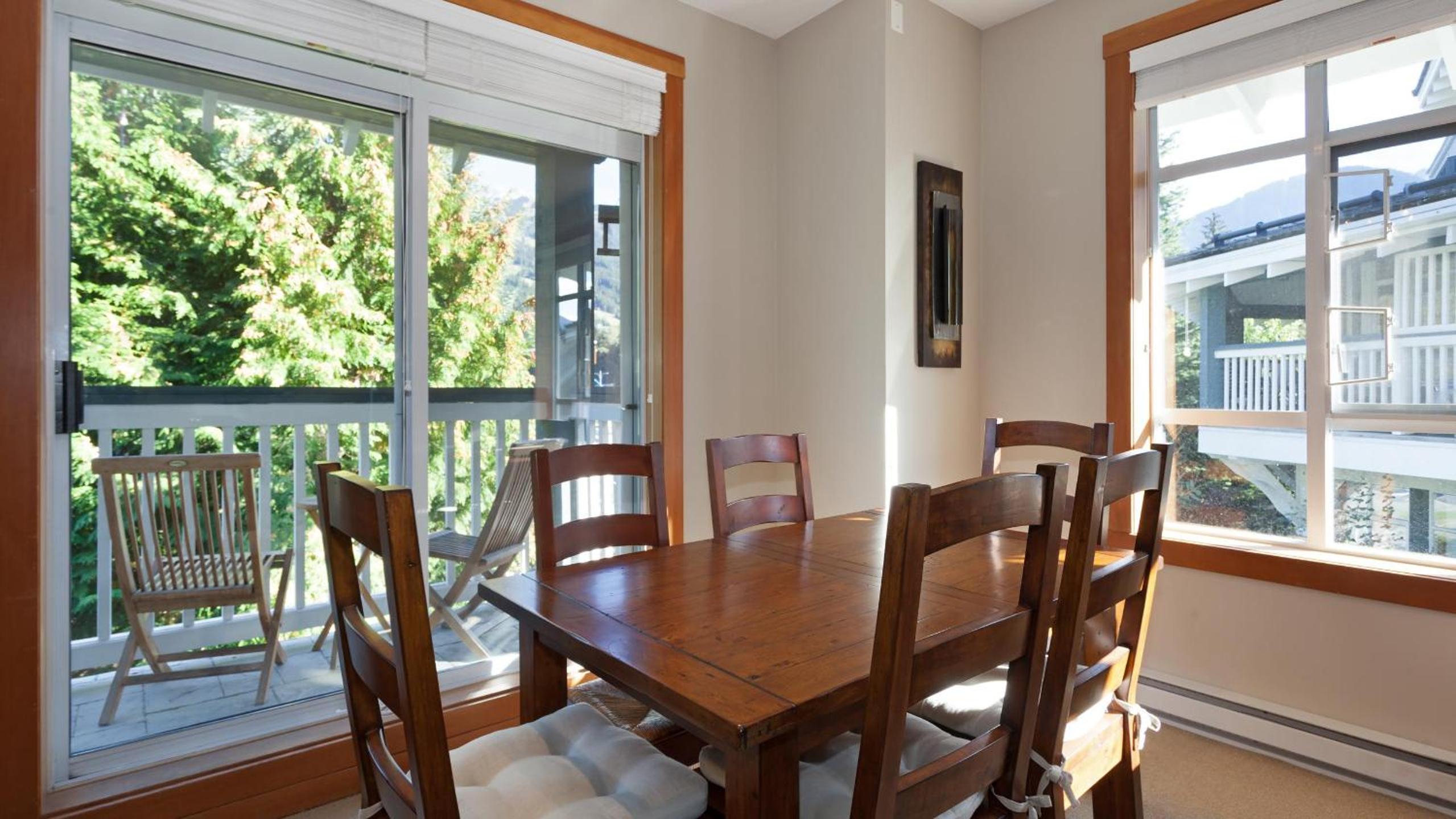 Granite Court 407 | Village Townhouse with Fireplace & Views of Blackcomb
