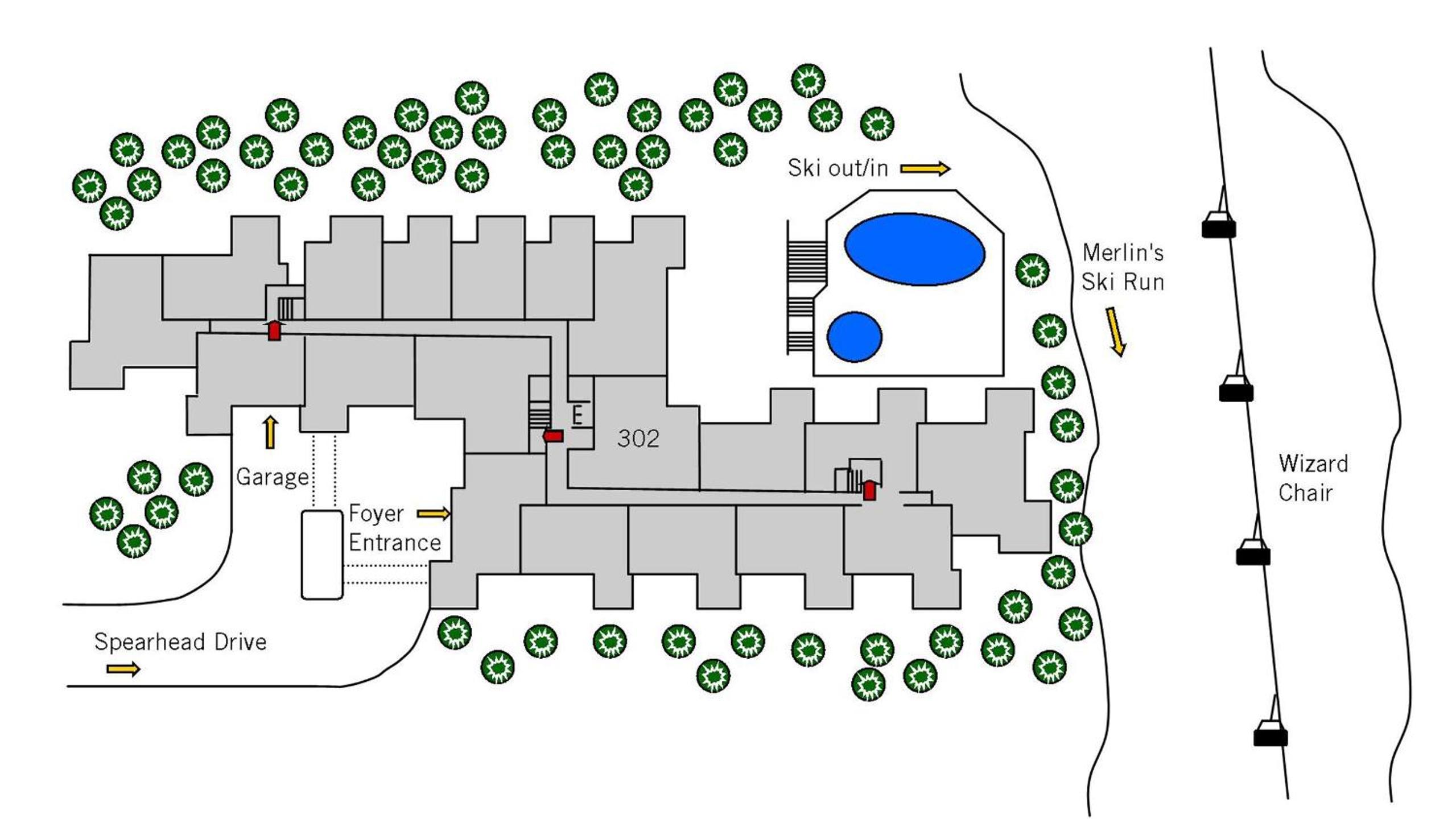 Woodrun Lodge 302 | Large Condo w/ Shared Heated Pool & Large Hot Tub