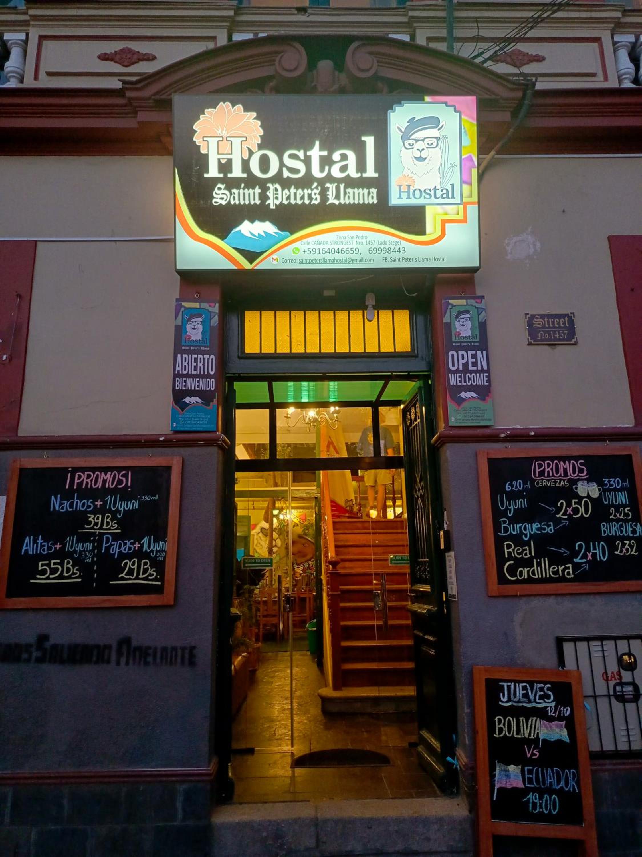 SAINT PETER'S LLAMA HOSTAL