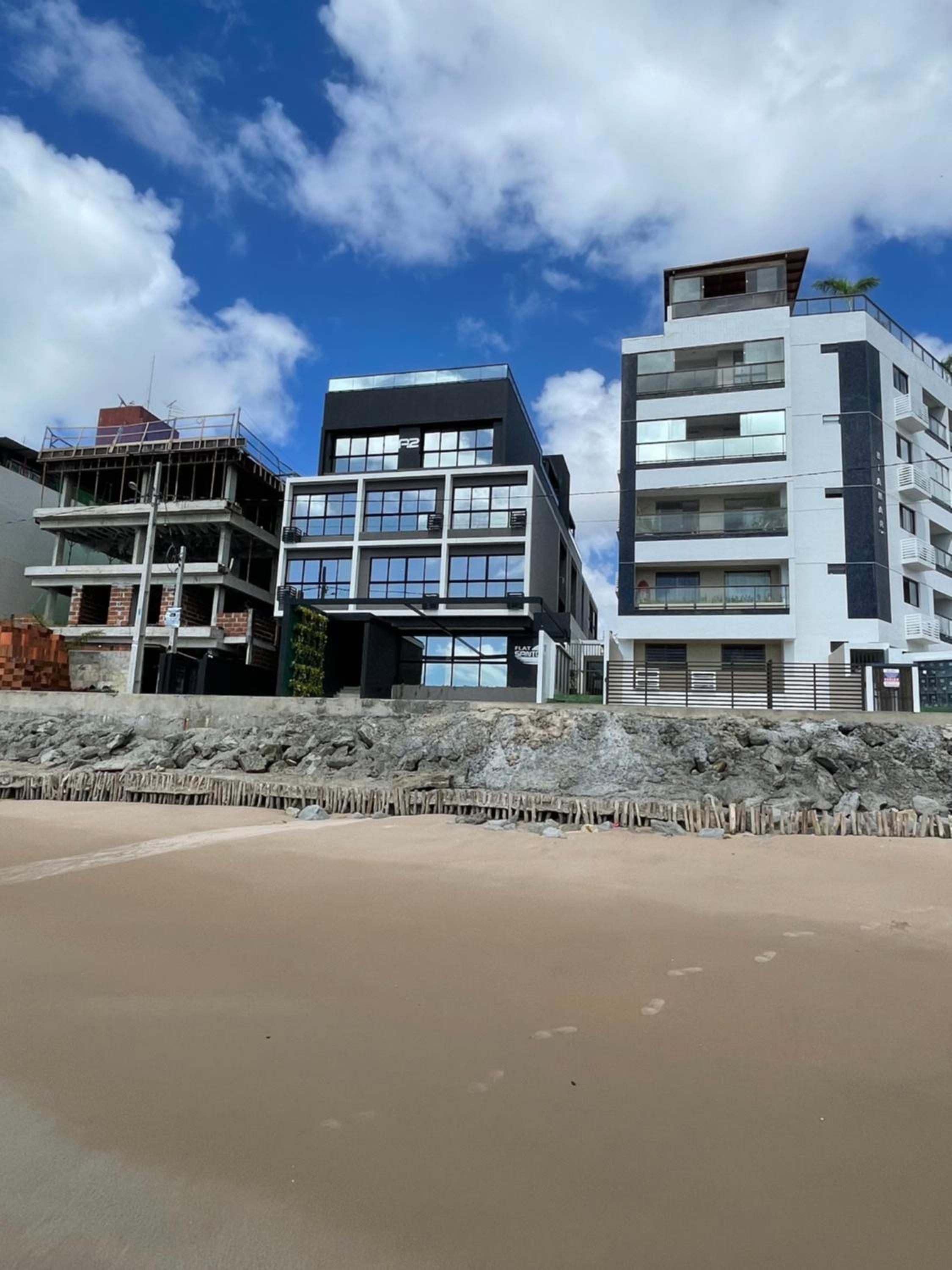 Flat Pé na Areia Frente Mar 102 Bessa