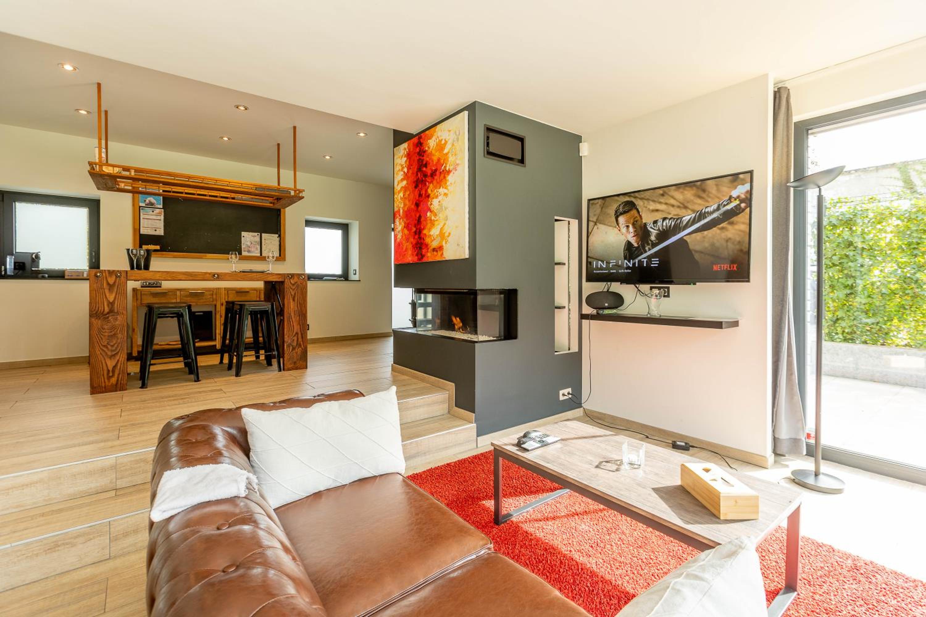 Le Fermage - logement avec piscine, sauna et jacuzzi