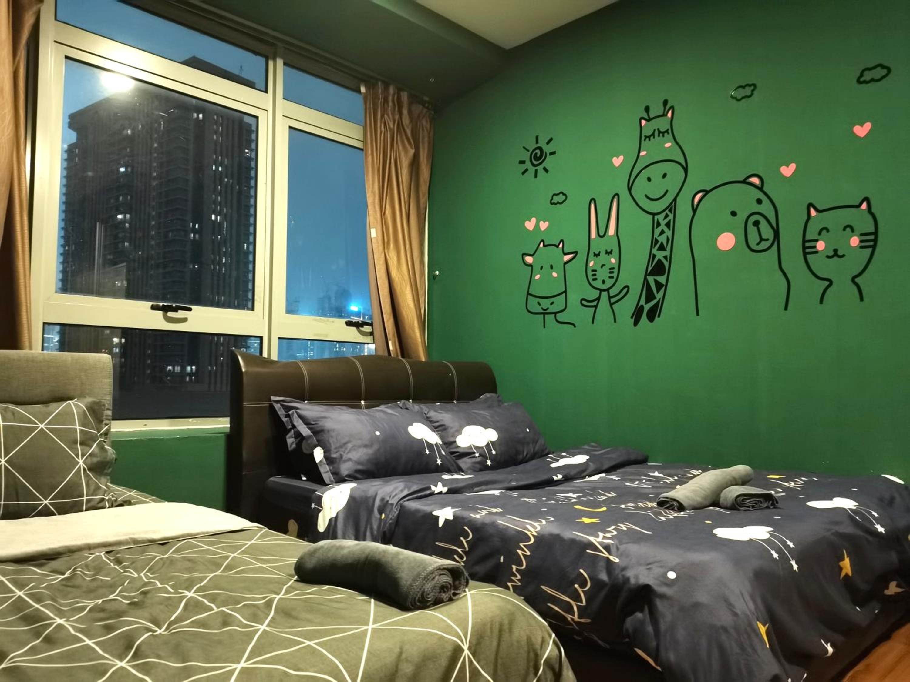 Cozy Forest Themed Homestay 4 Bedroom (max 12pax)
