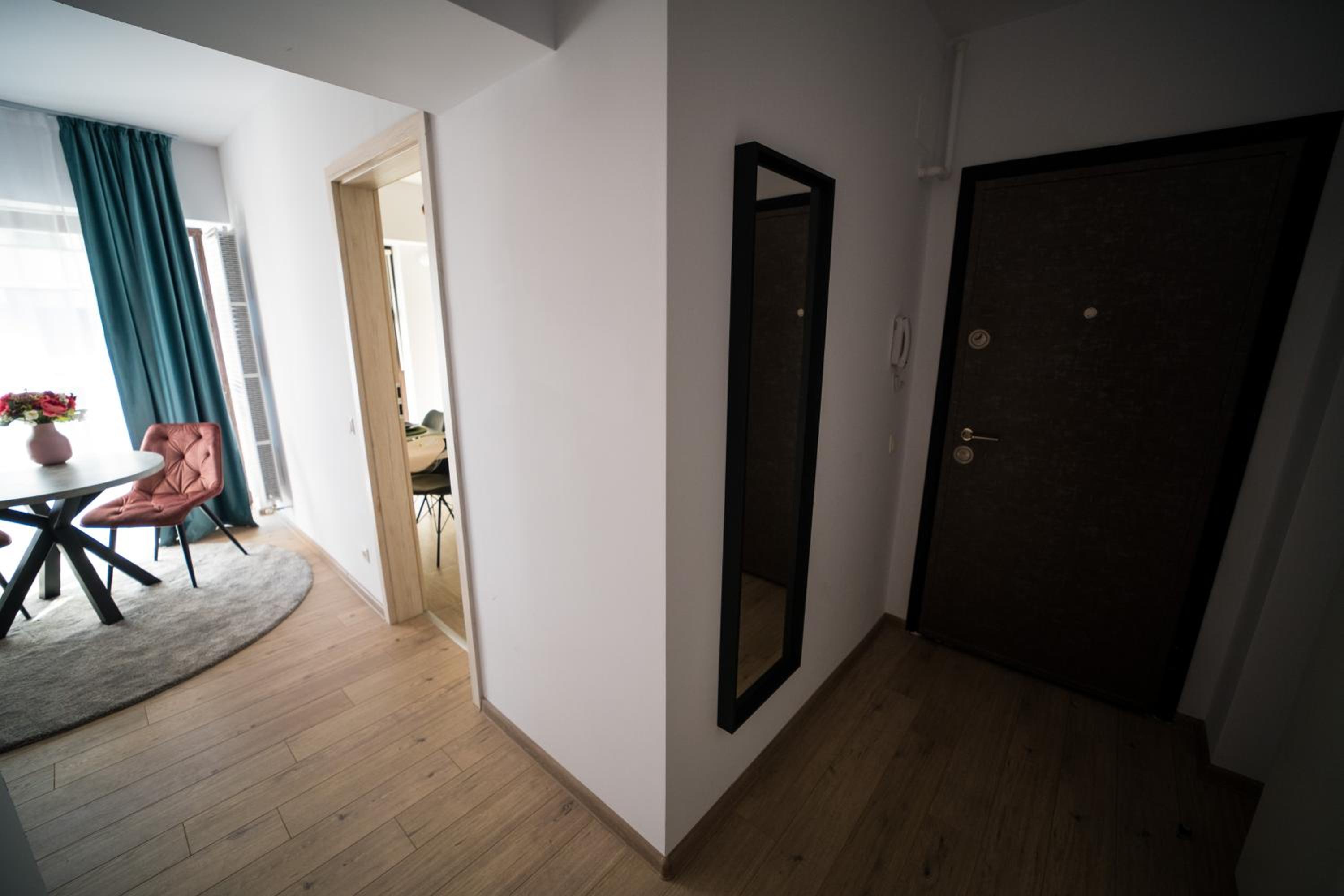 Garsoniera Turquoise Rezidential Moghioros Park view 4
