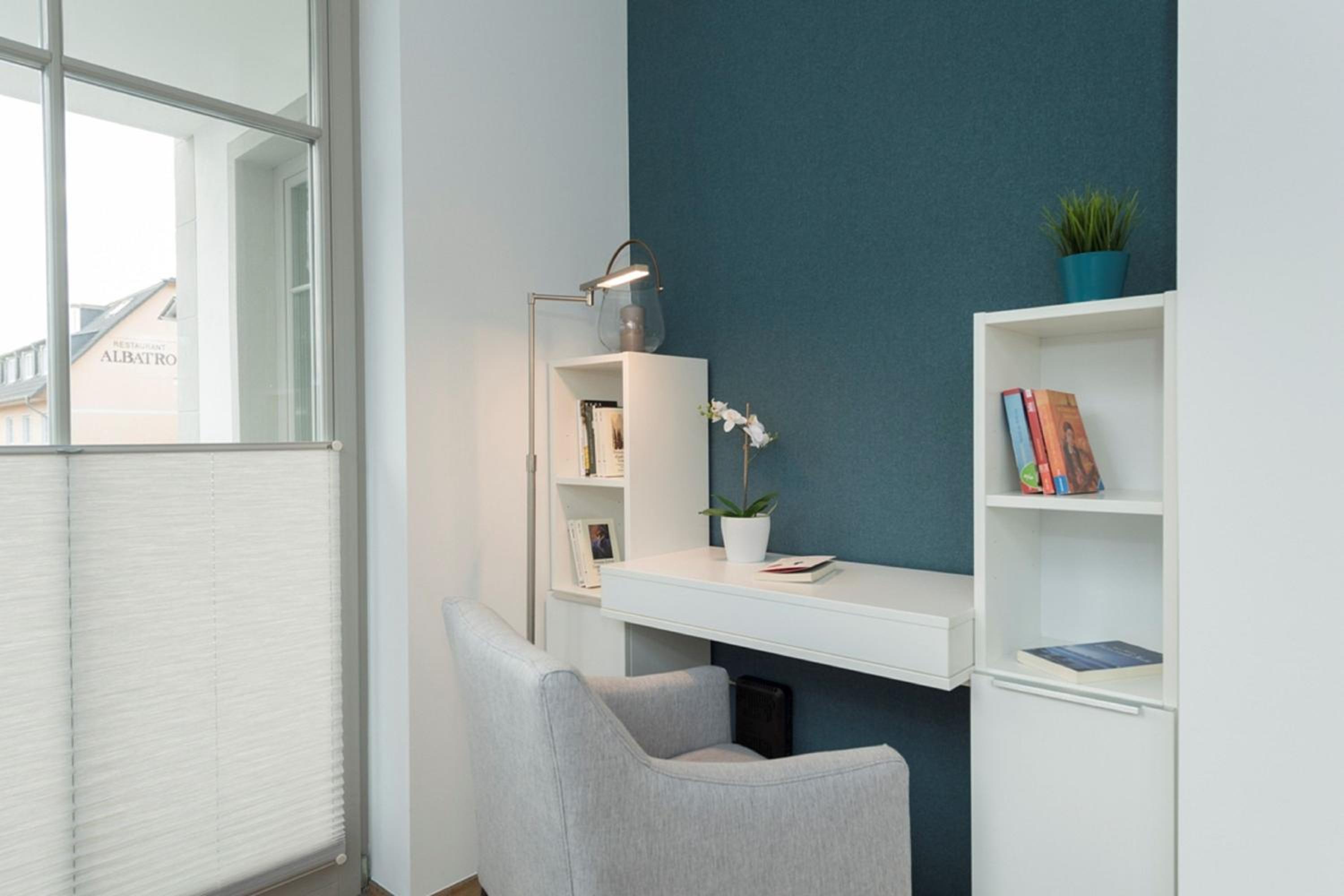 moderne Ferienwohnung mit eigener Sauna und Balkon - Villa Pauline FeWo 06