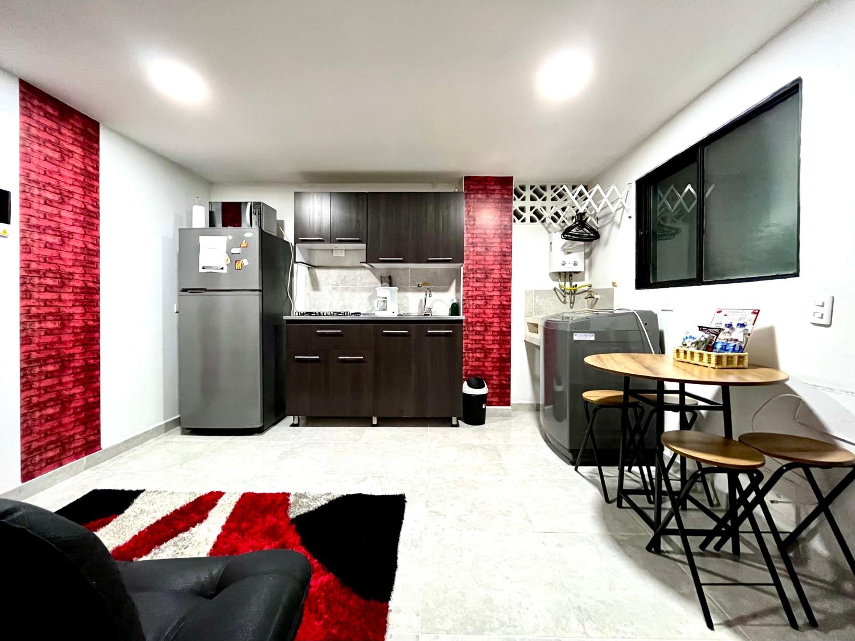 Edificio Victory Medellin - Apartamentos Acogedores y Equipados 100MB Wi-Fi, Central & Terraza Compartida