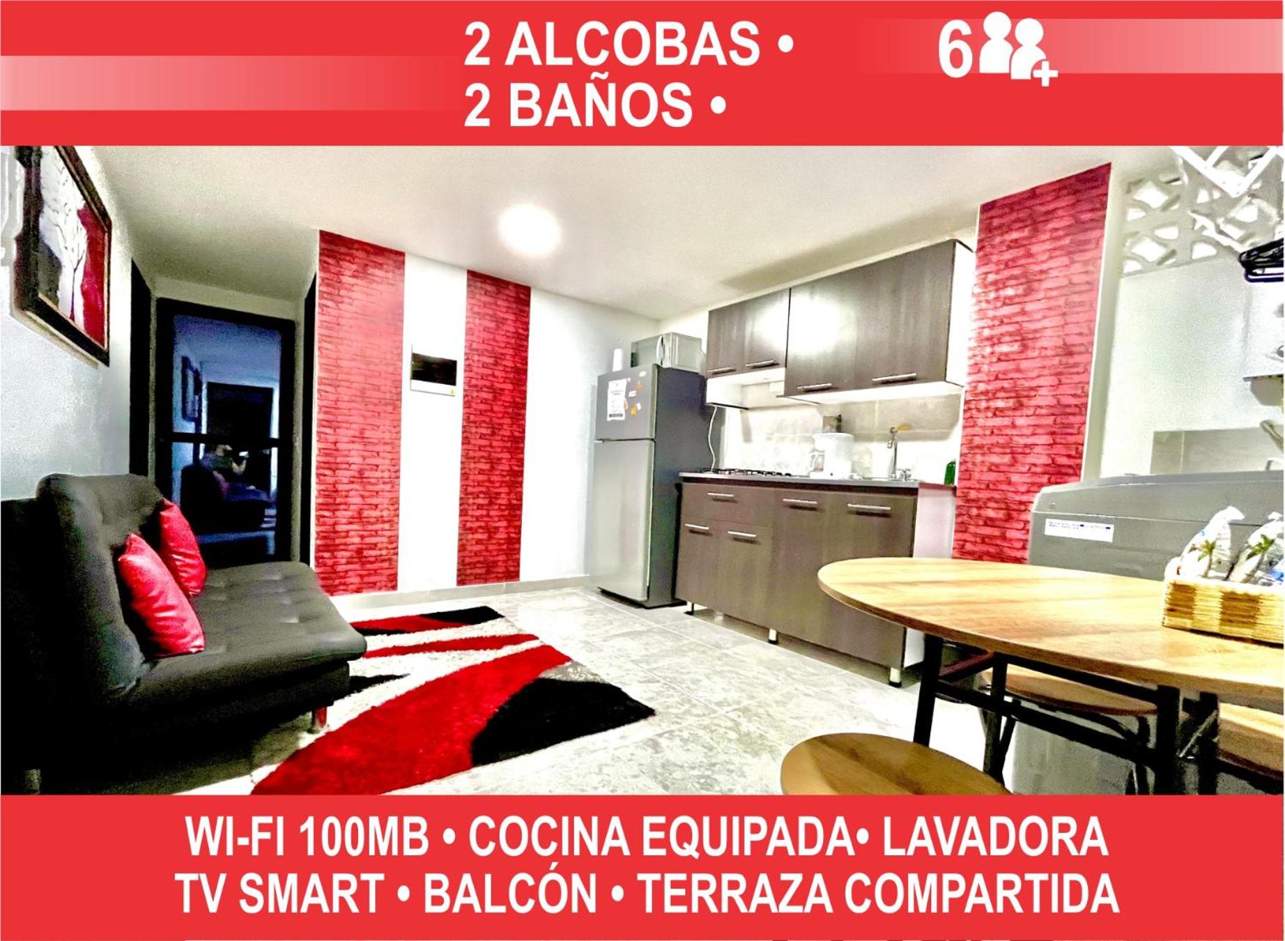 Edificio Victory Medellin - Apartamentos Acogedores y Equipados 100MB Wi-Fi, Central & Terraza Compartida