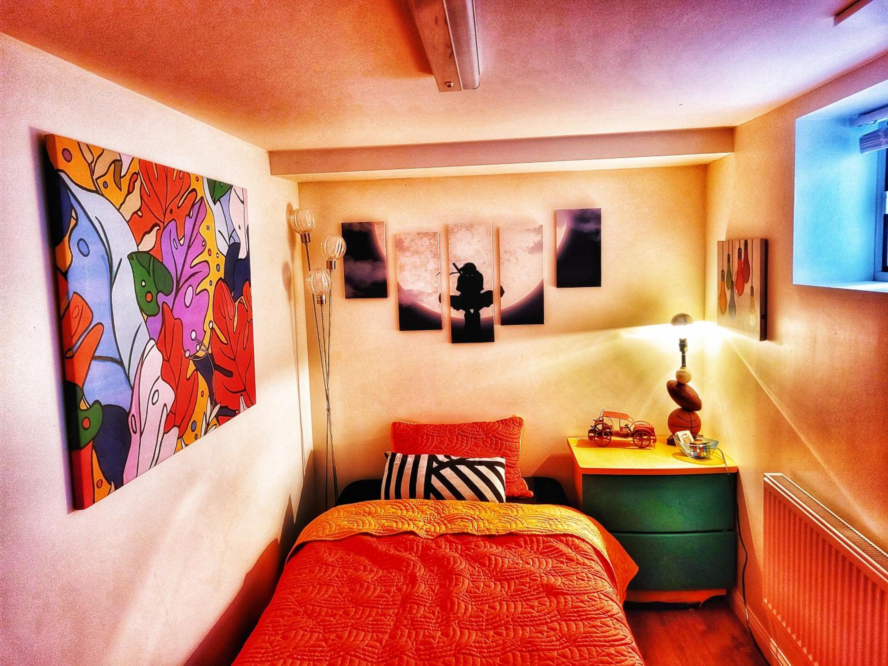 Bright Pop Art Inspired Apartment