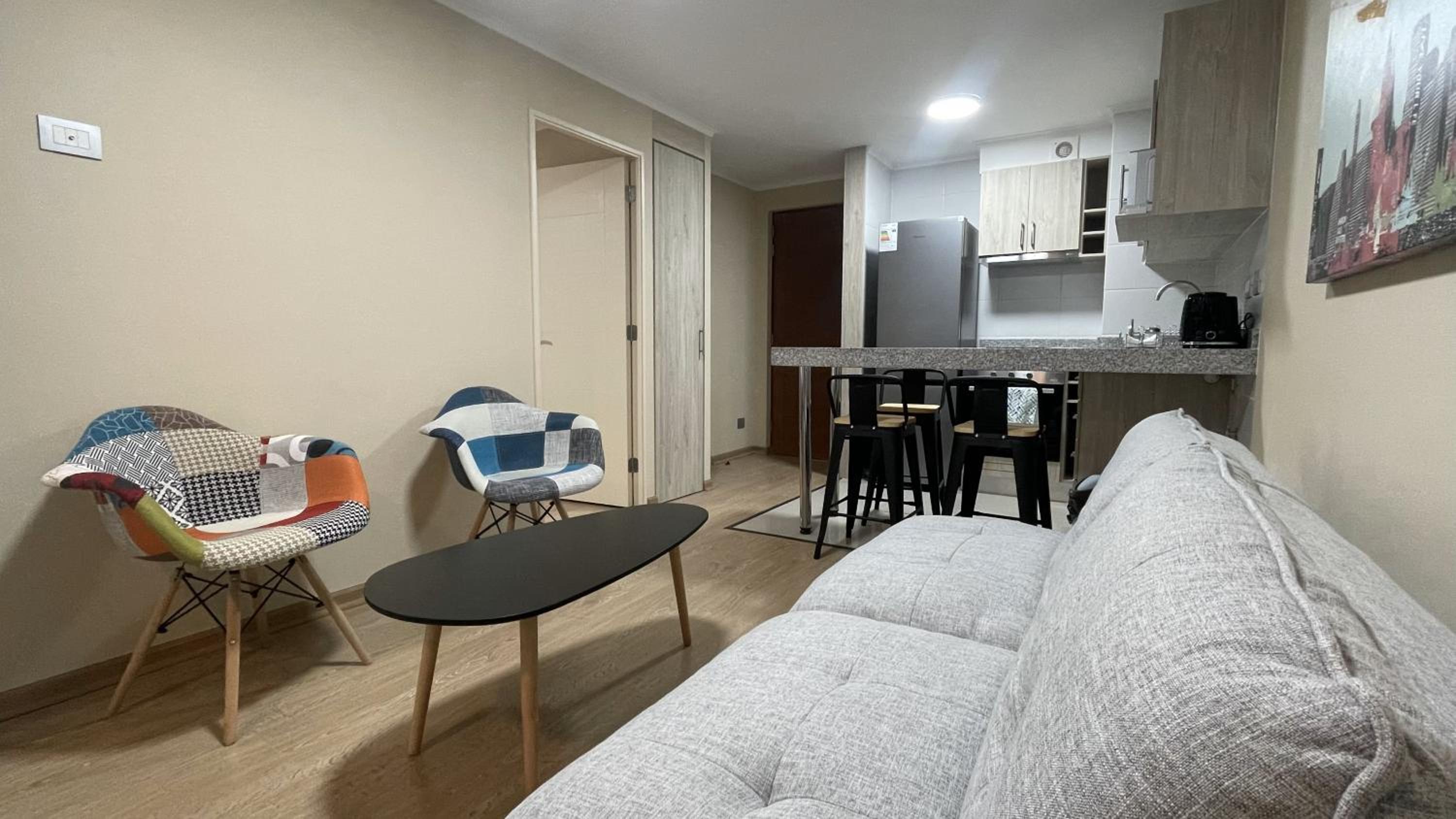 Depto central, parking, moderno