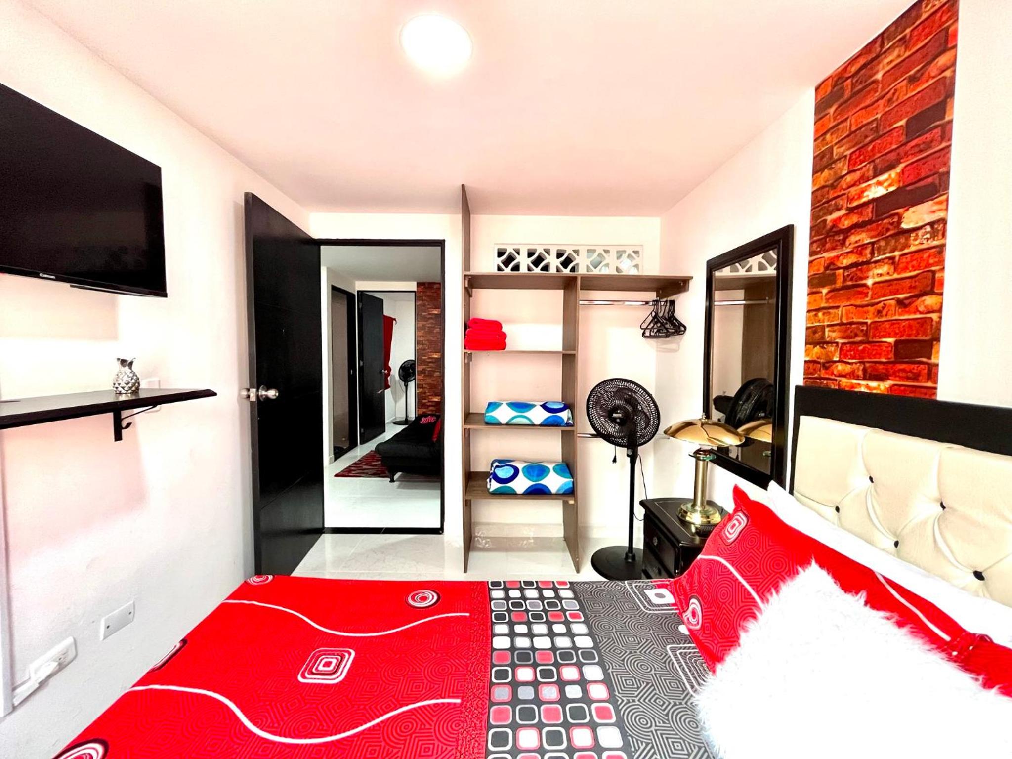 Edificio Victory Medellin - Apartamentos Acogedores y Equipados 100MB Wi-Fi, Central & Terraza Compartida
