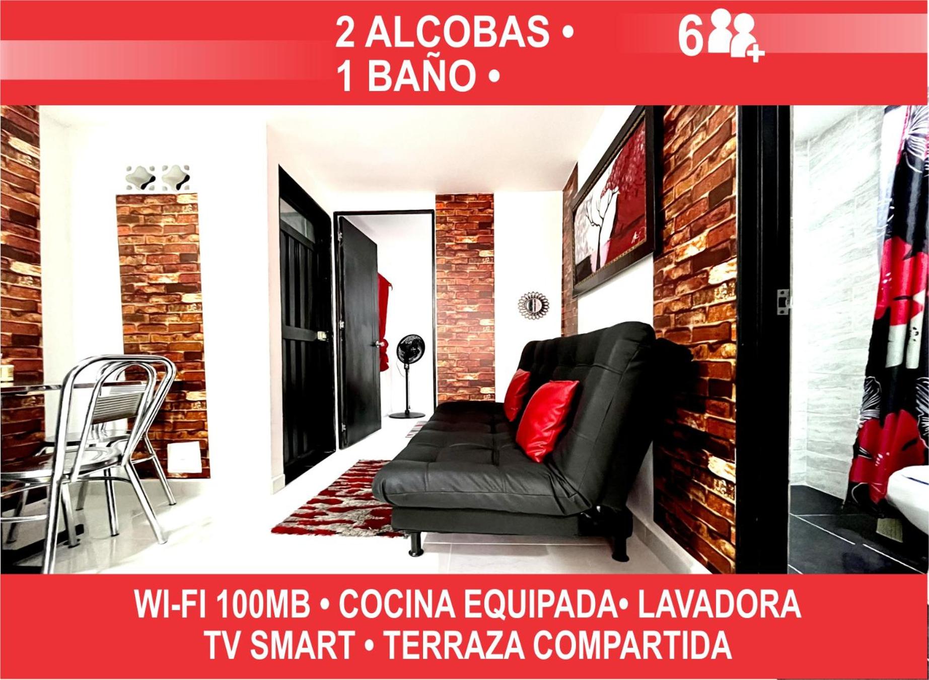 Edificio Victory Medellin - Apartamentos Acogedores y Equipados 100MB Wi-Fi, Central & Terraza Compartida