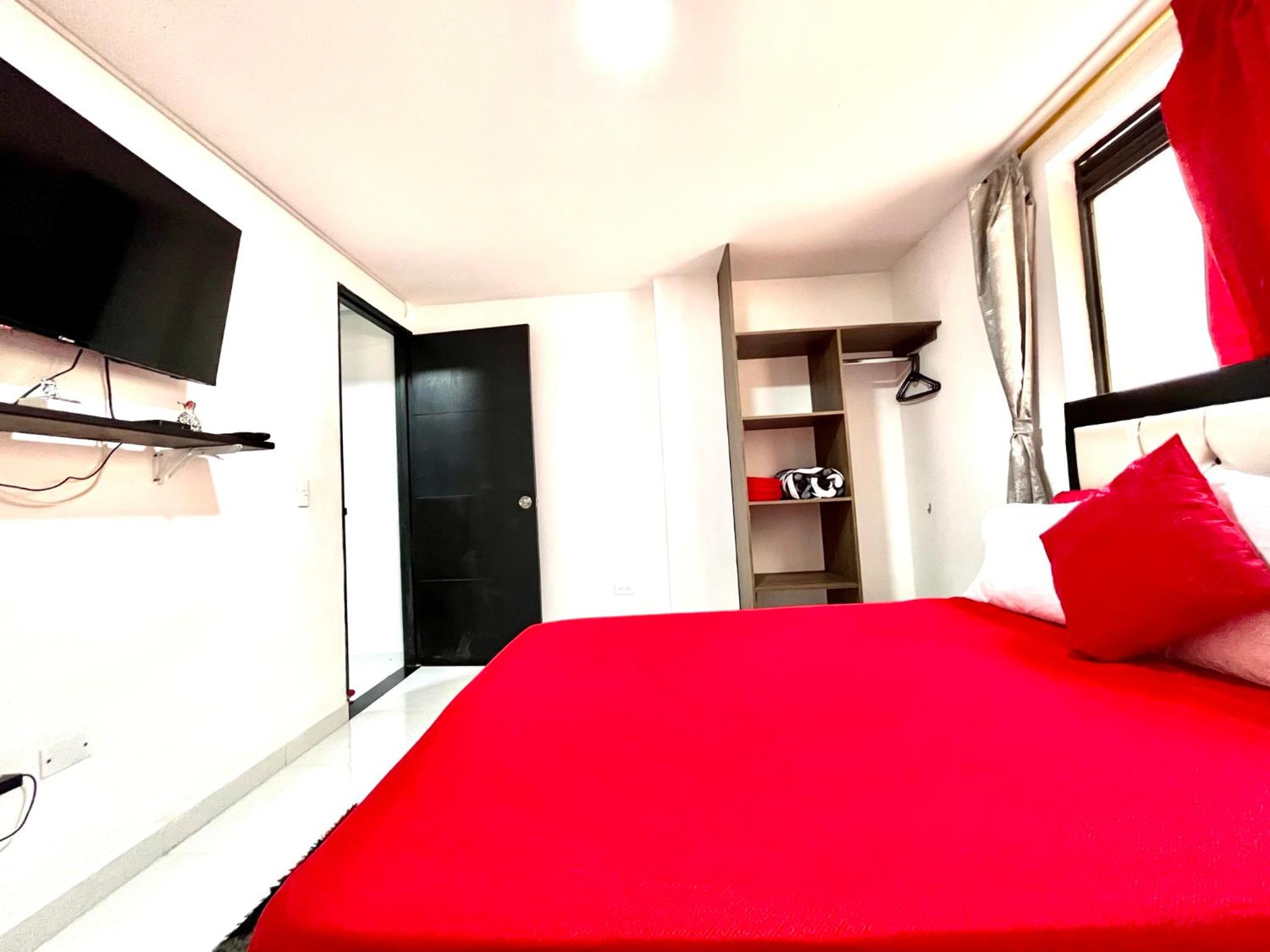 Edificio Victory Medellin - Apartamentos Acogedores y Equipados 100MB Wi-Fi, Central & Terraza Compartida