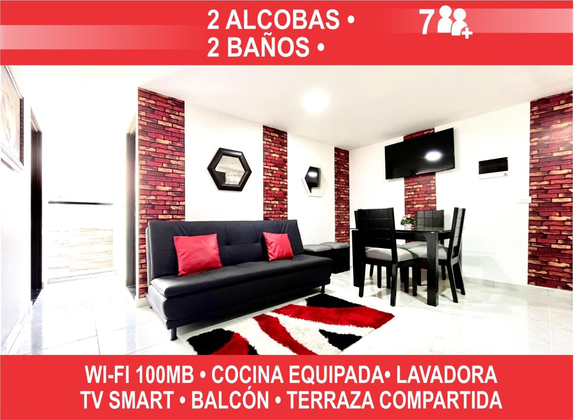 Edificio Victory Medellin - Apartamentos Acogedores y Equipados 100MB Wi-Fi, Central & Terraza Compartida