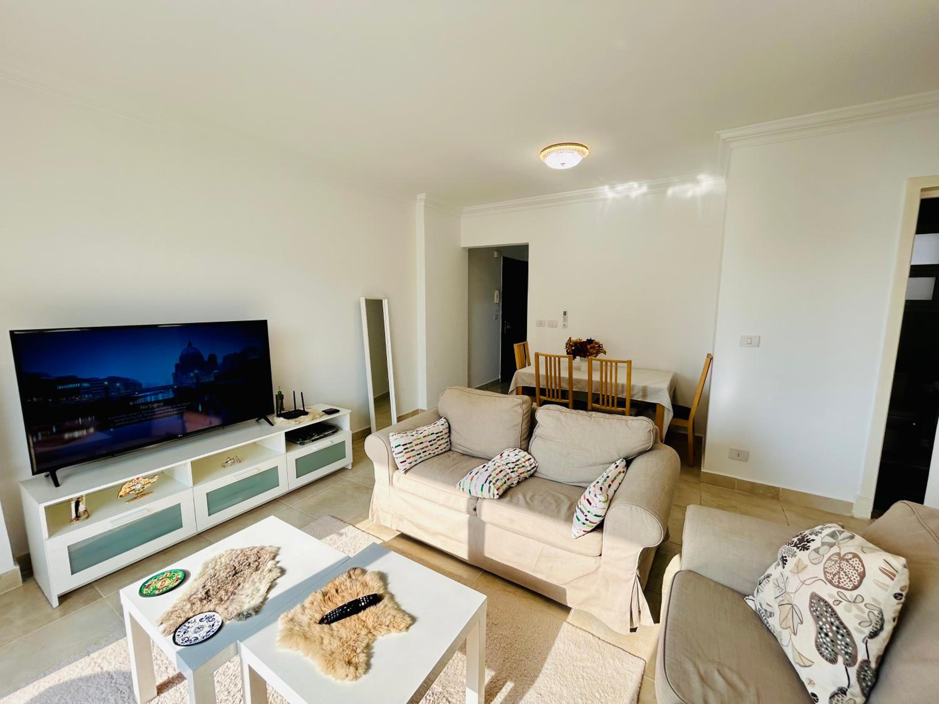 2 bedrooms, modern & new apartment at Madinaty view 3