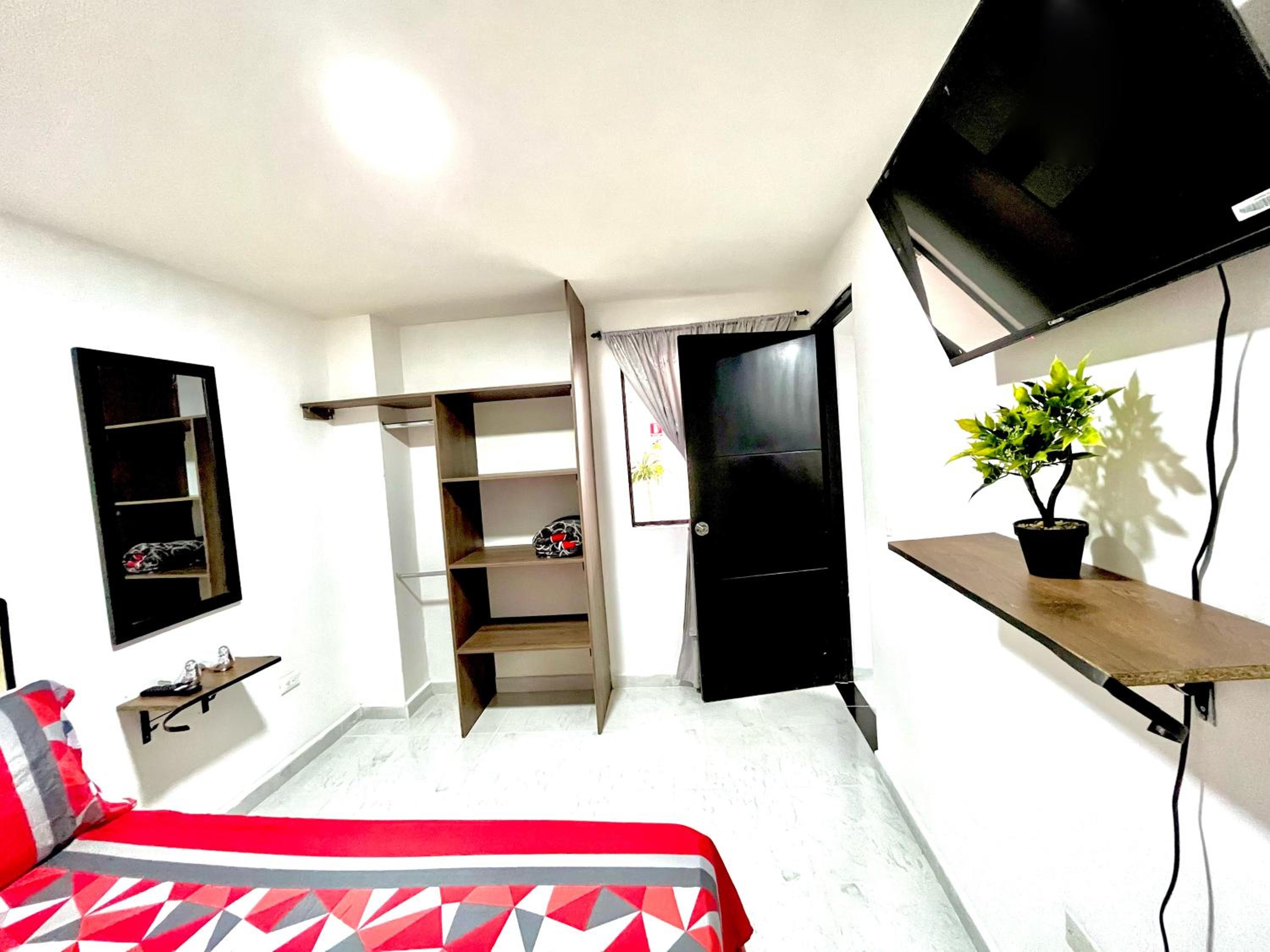 Edificio Victory Medellin - Apartamentos Acogedores y Equipados 100MB Wi-Fi, Central & Terraza Compartida