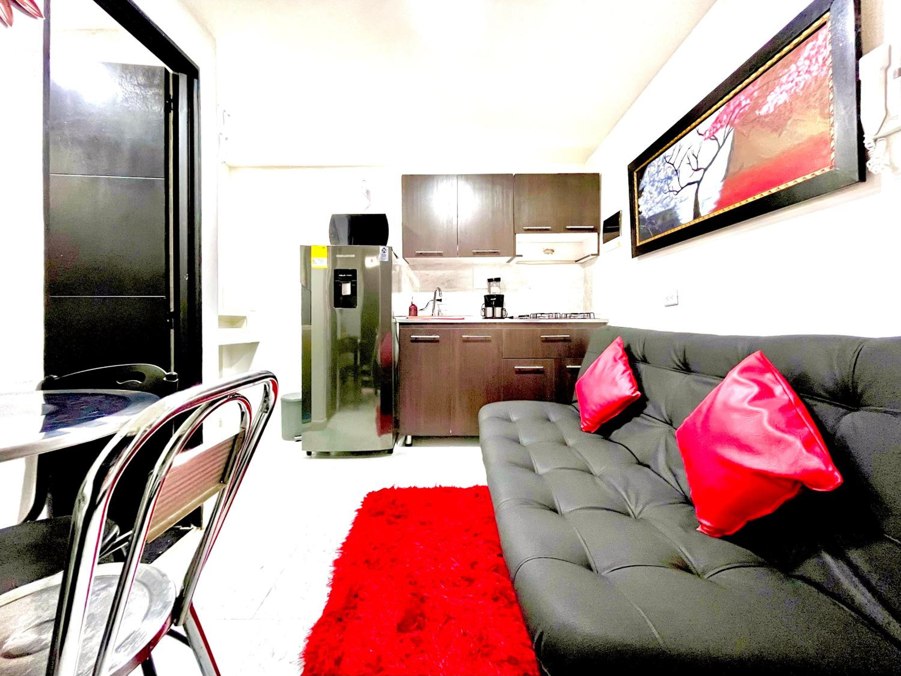 Edificio Victory Medellin - Apartamentos Acogedores y Equipados 100MB Wi-Fi, Central & Terraza Compartida