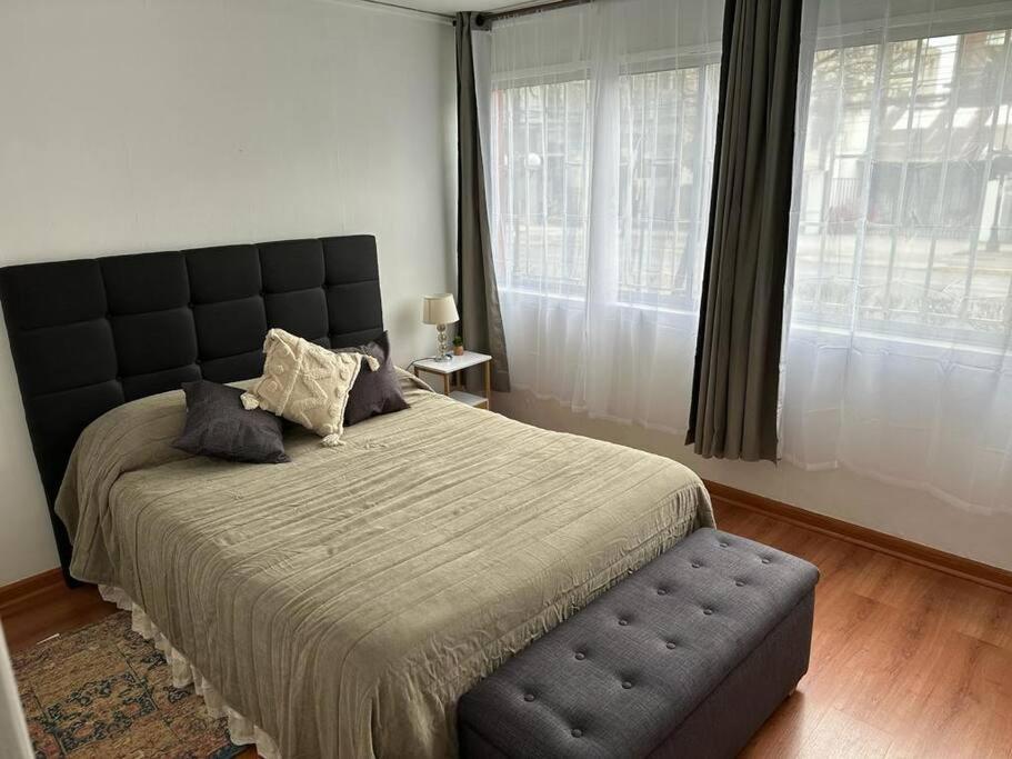 Departamento Providencia amplio y cómodo excelente ubicación