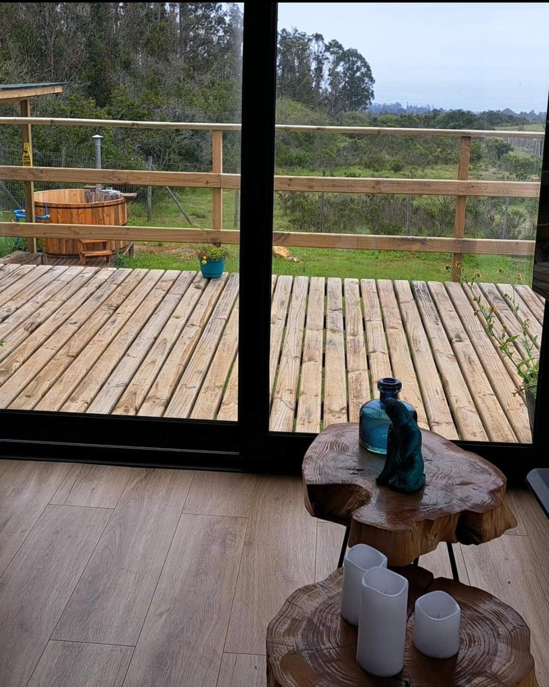 Mar y Tinaja Algarrobo Tunquen Casa con Vista al Mar y Tinaja Privada