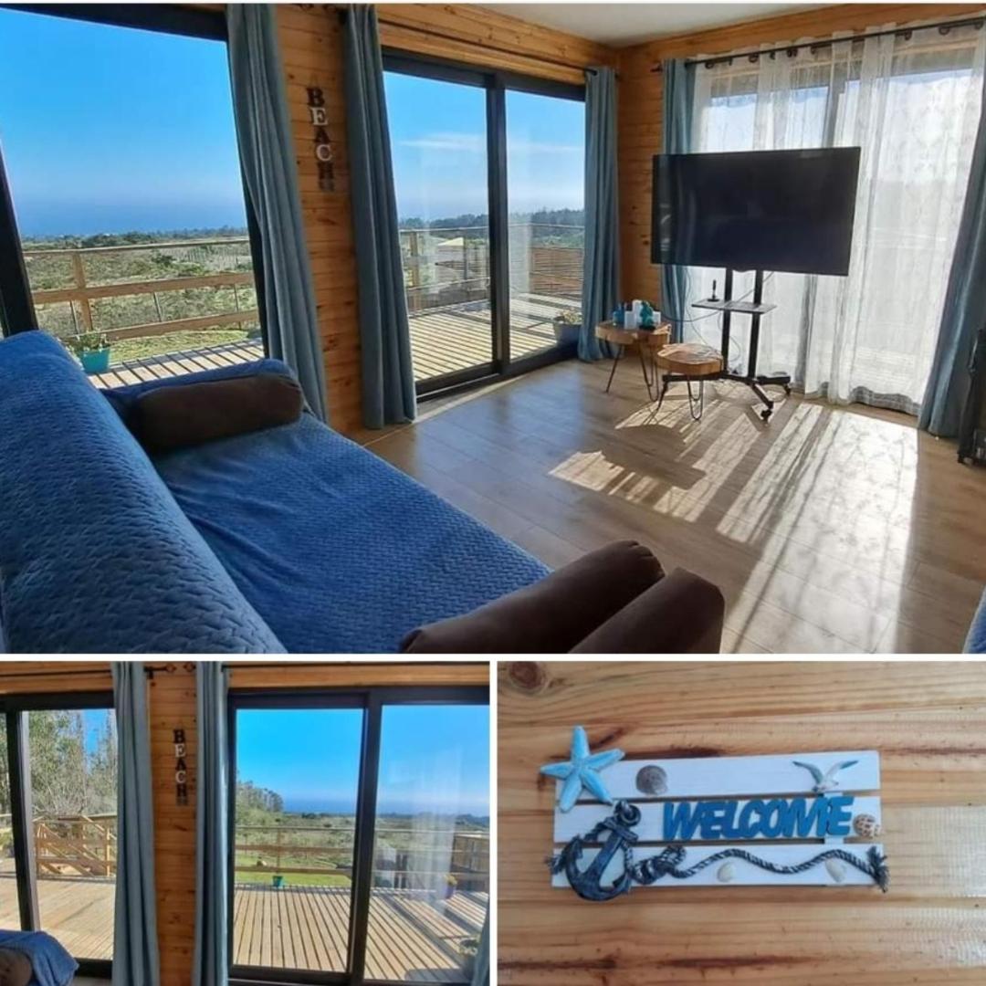Mar y Tinaja Algarrobo Tunquen Casa con Vista al Mar y Tinaja Privada