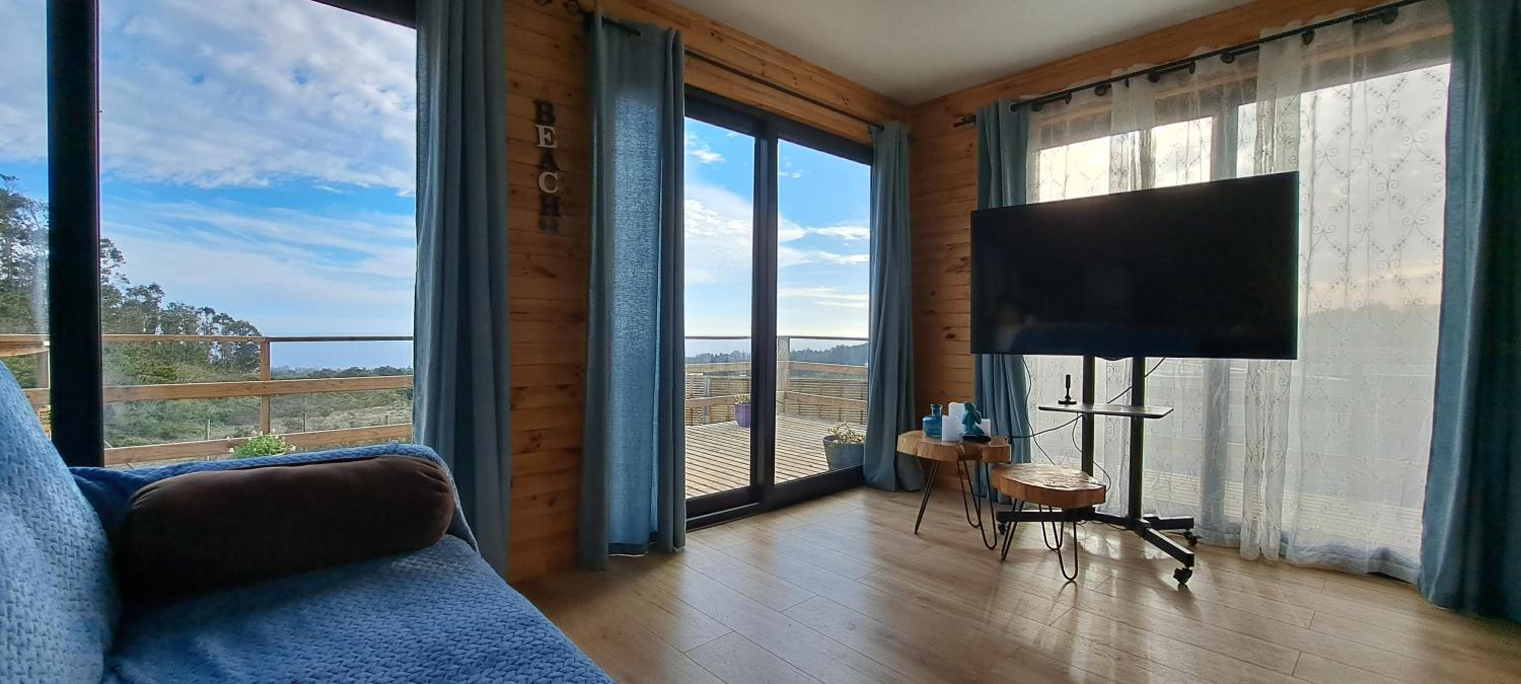 Mar y Tinaja Algarrobo Tunquen Casa con Vista al Mar y Tinaja Privada