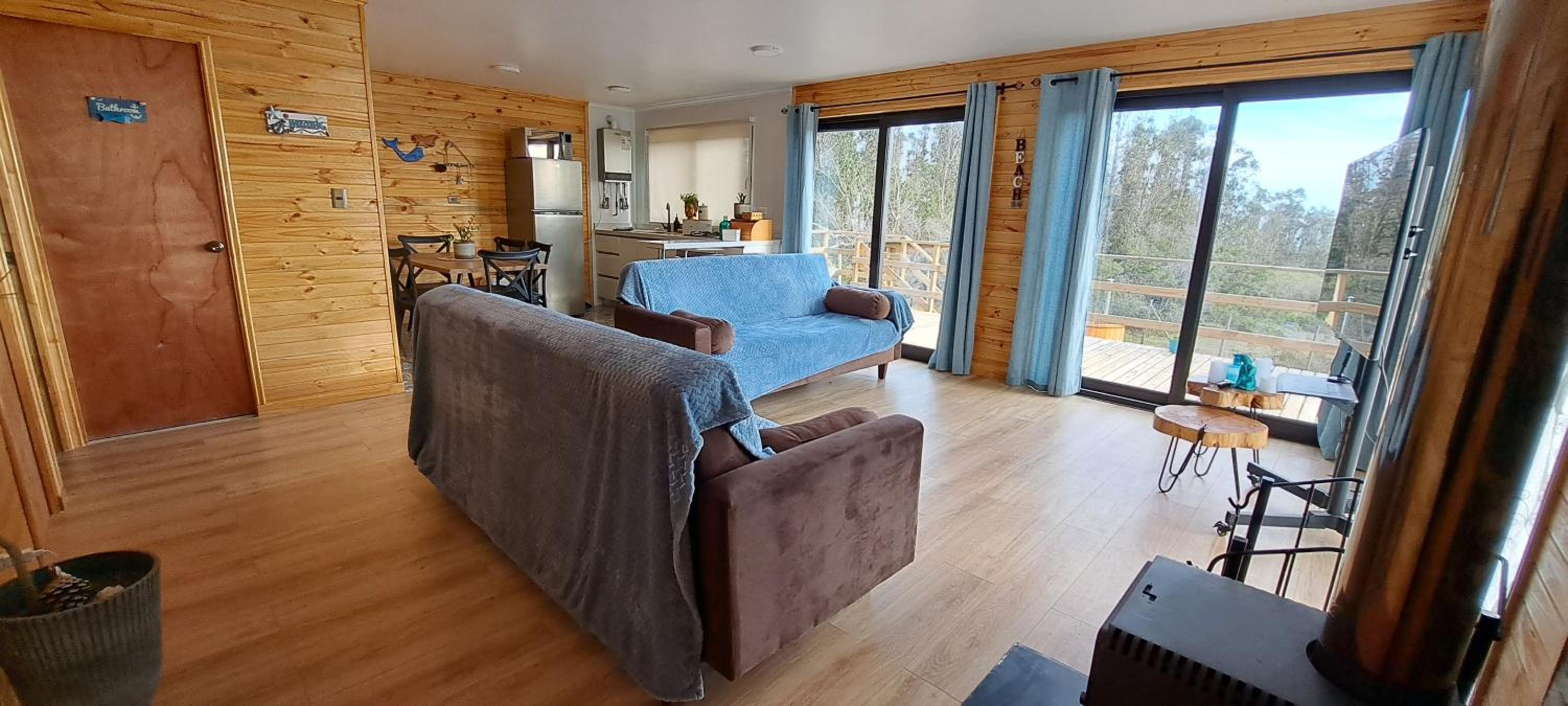 Mar y Tinaja Algarrobo Tunquen Casa con Vista al Mar y Tinaja Privada