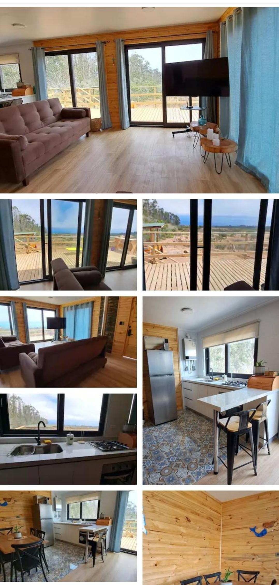 Mar y Tinaja Algarrobo Tunquen Casa con Vista al Mar y Tinaja Privada